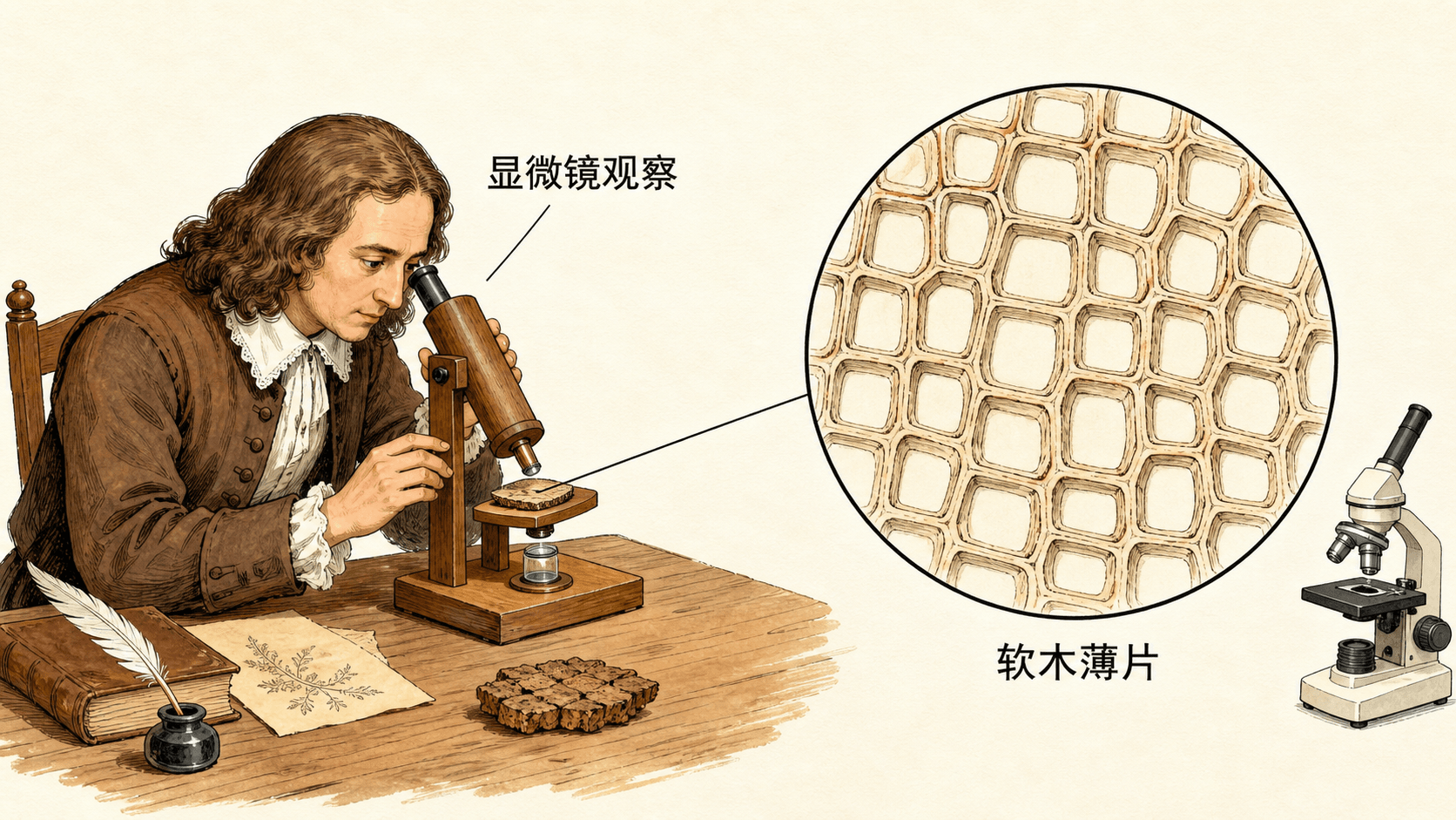 显微观察中的细胞发现 显微观察中的细胞发现