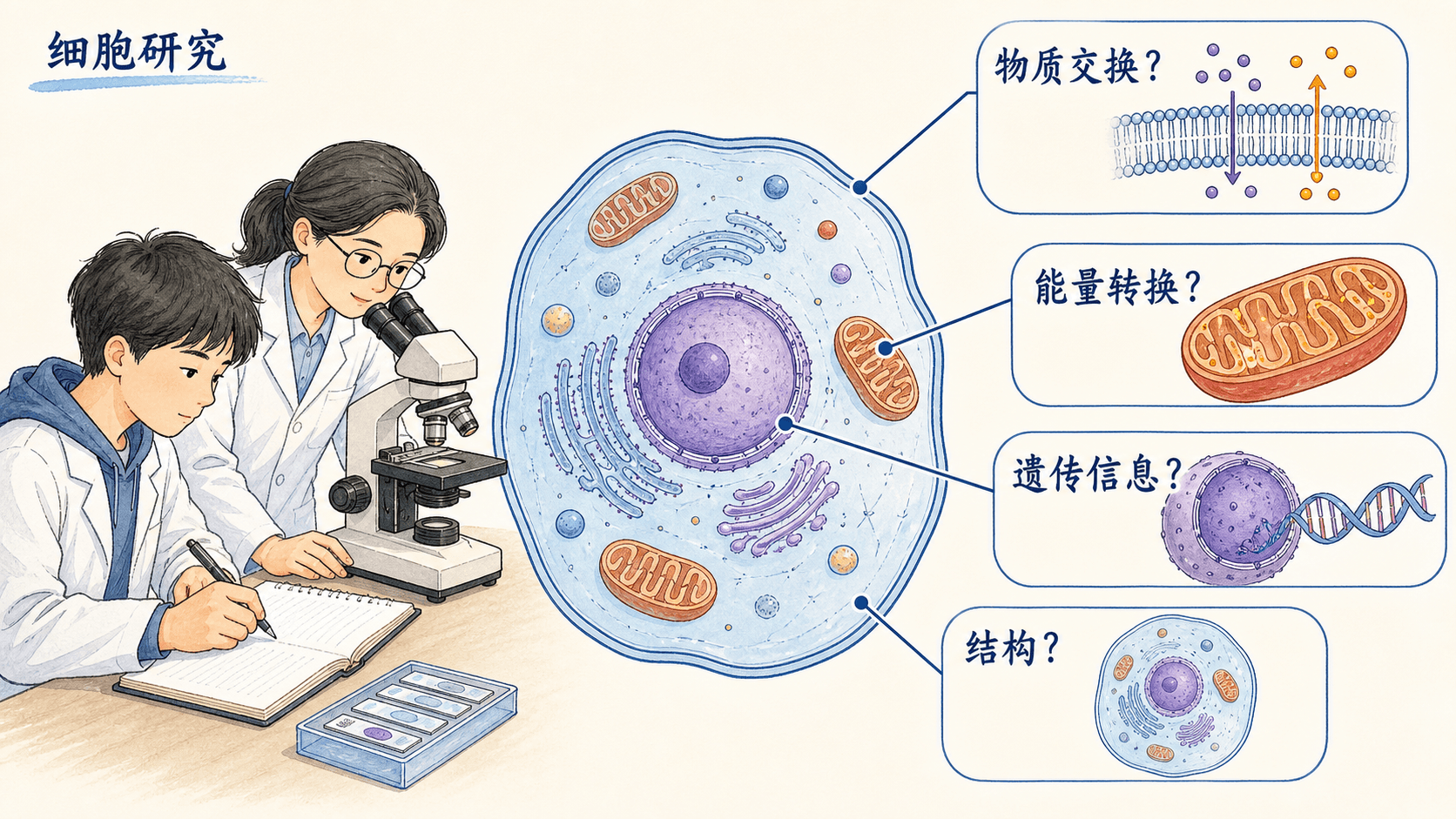 细胞研究的科学问题 细胞研究的科学问题