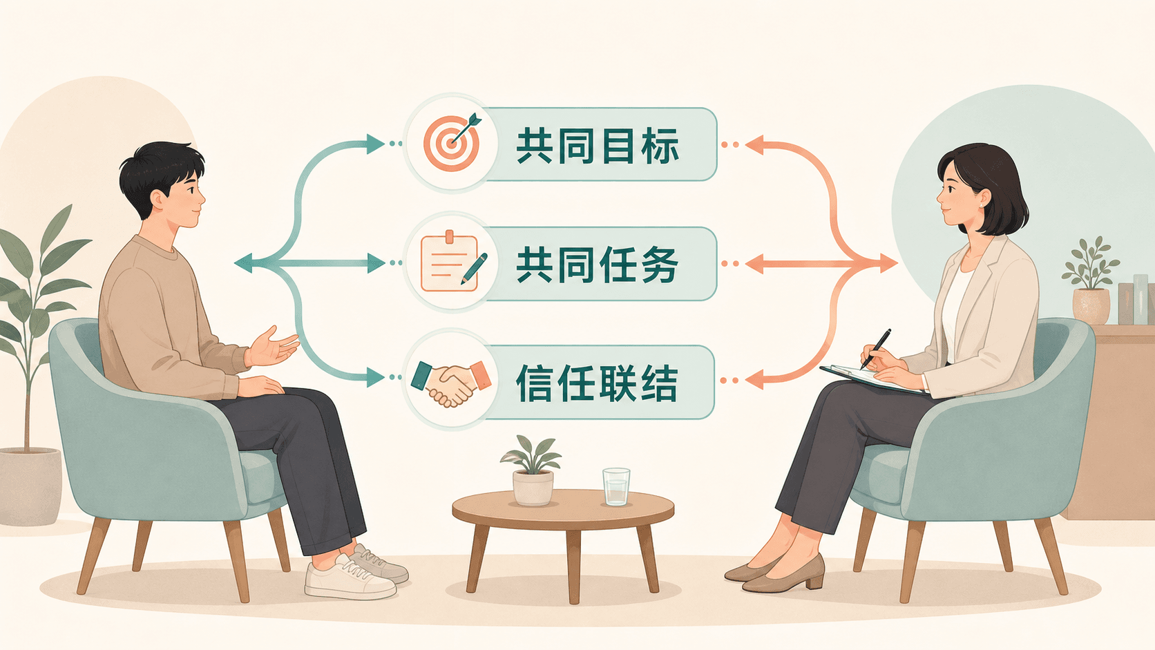 目标、任务与联结构成的工作同盟