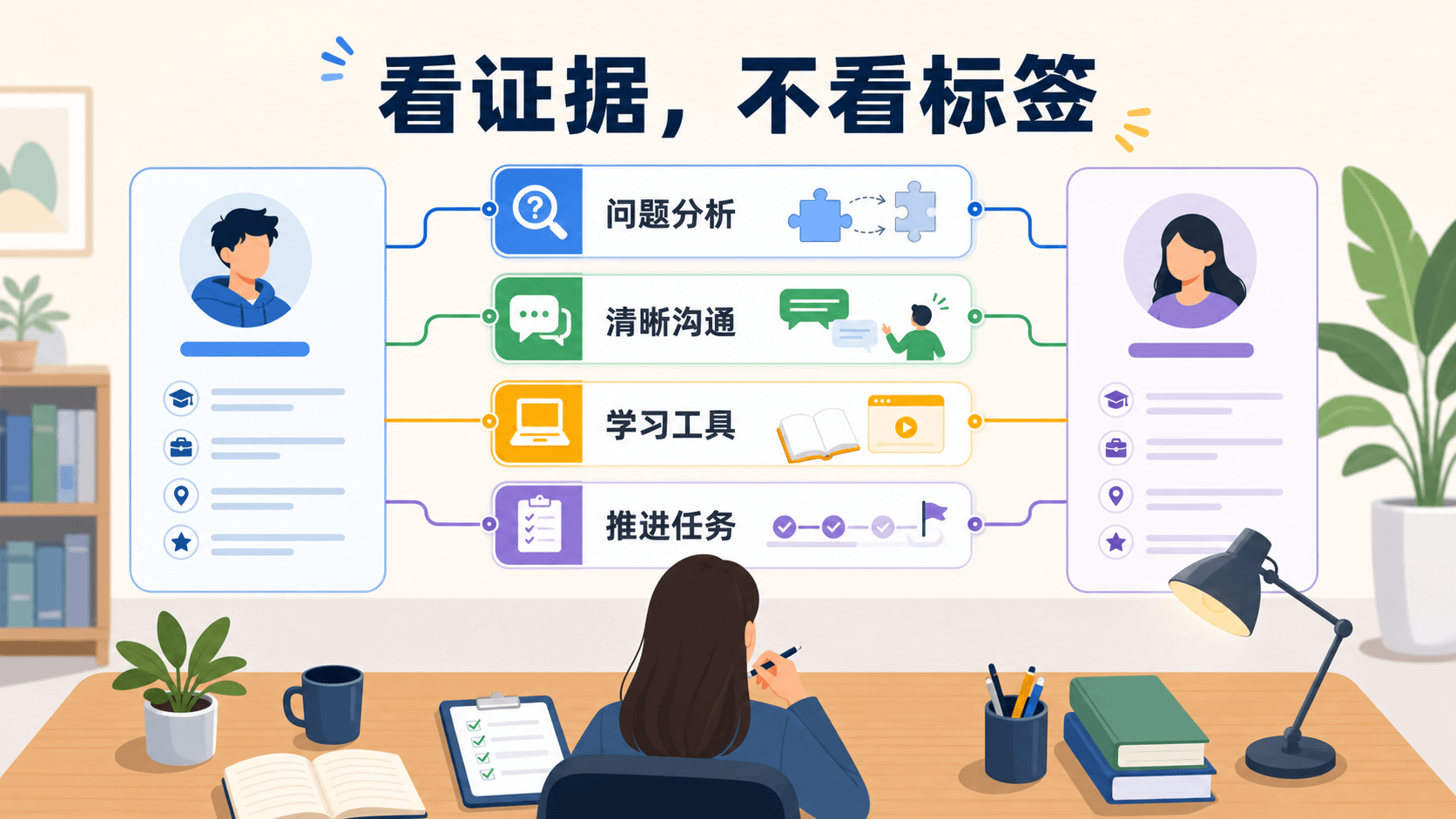 匿名简历与能力证据:用岗位能力替代背景标签