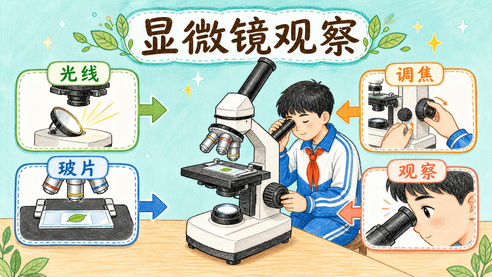 显微镜复盘卡
