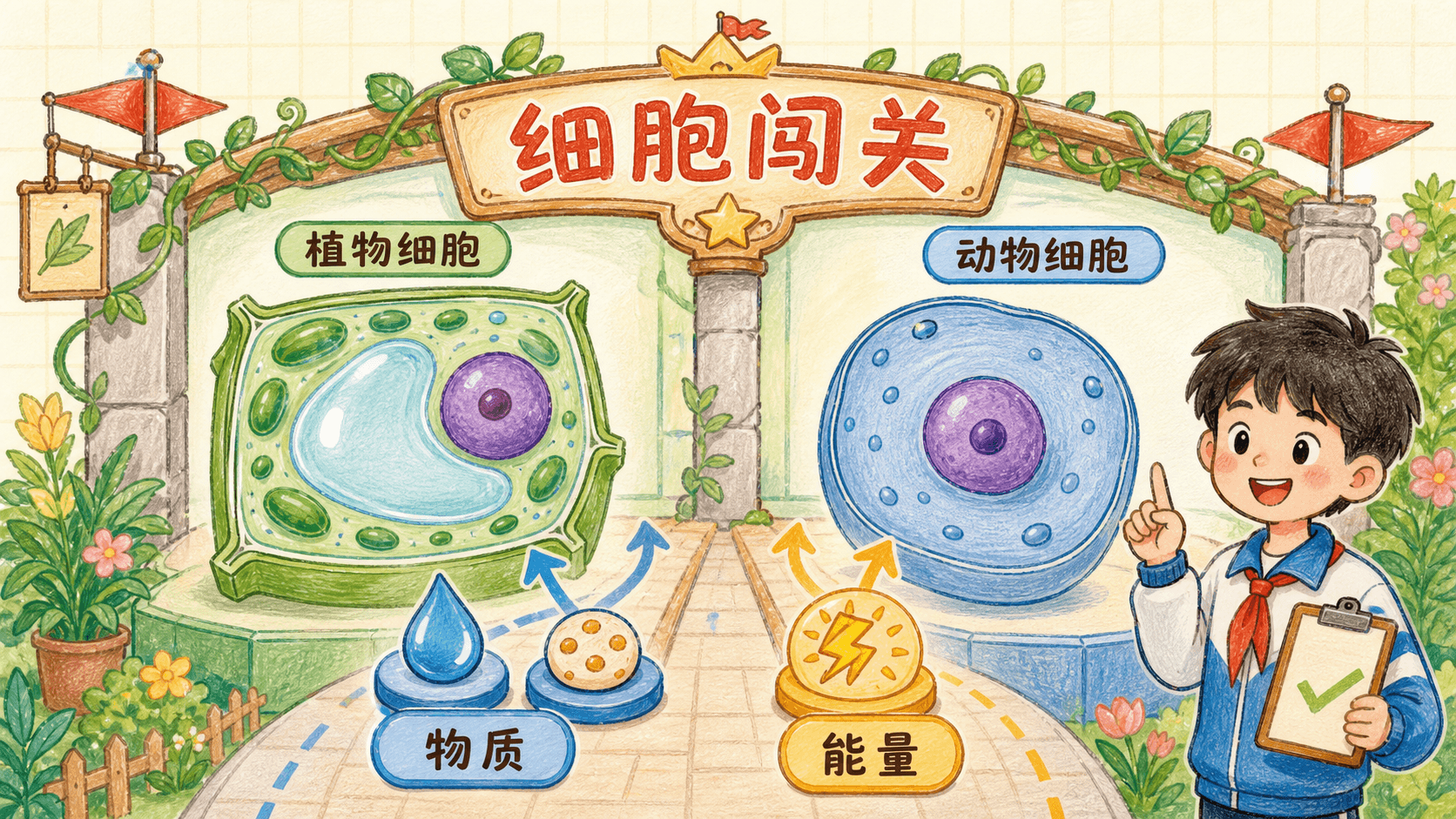细胞闯关提示