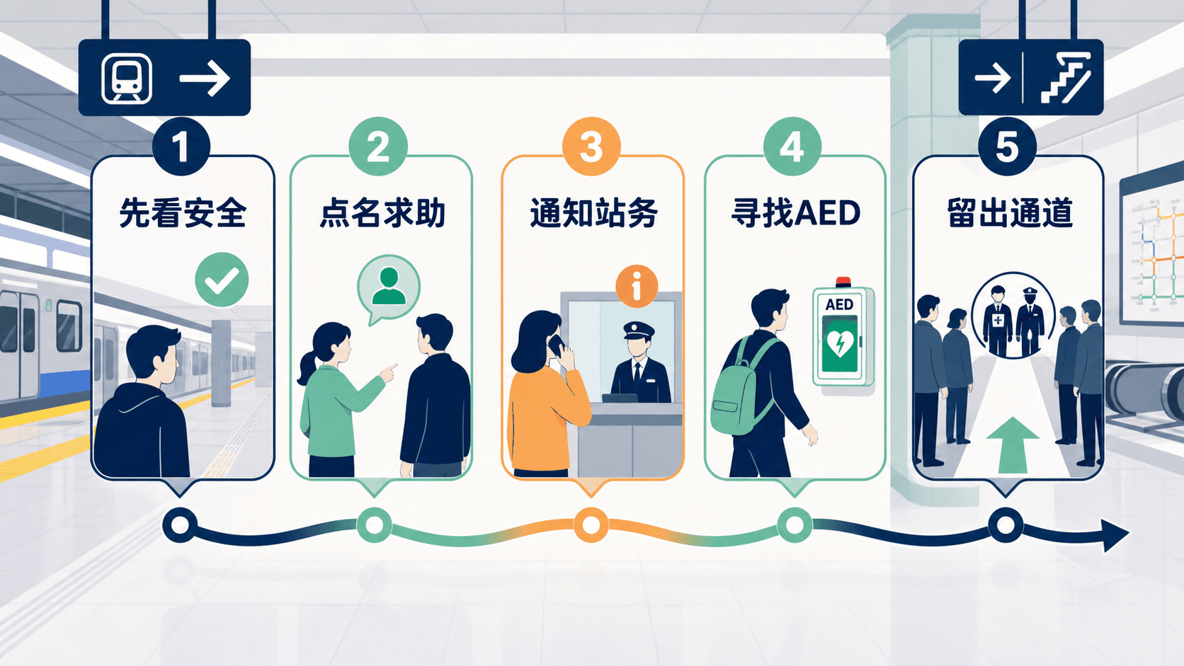 紧急情况中的安全协作流程