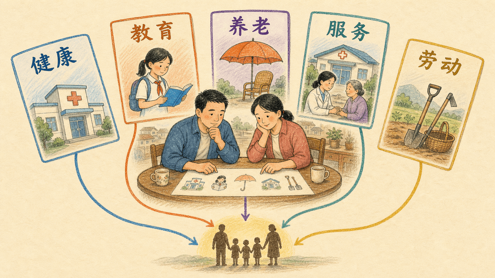 家庭生育选择受到健康、教育、养老、服务与劳动条件共同约束
