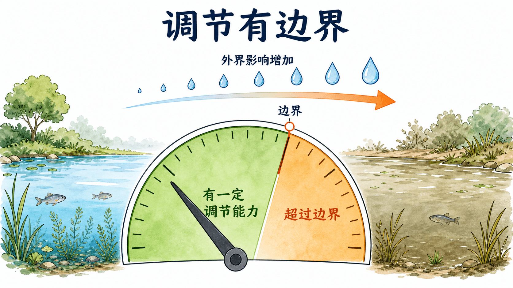 生态系统调节有边界