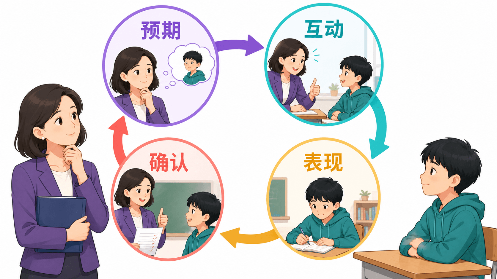 预期如何经由互动与表现形成自我实现循环