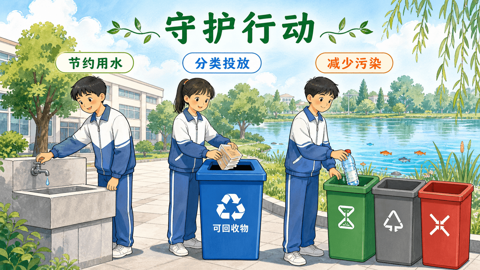 守护生态系统的行动