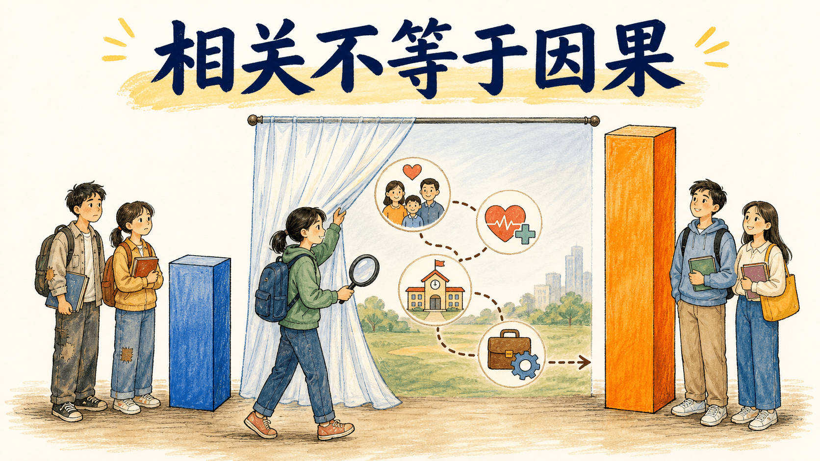 学生掀开幕布,看见家庭支持、健康、学校质量与岗位机会等共同原因