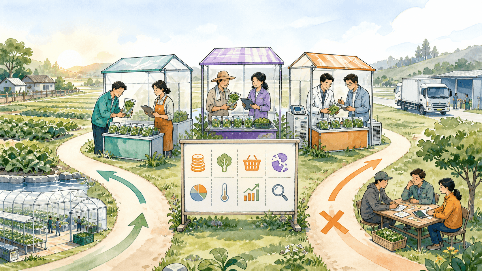 青岚区小规模试点在扩展生产与复盘退出之间形成学习路径