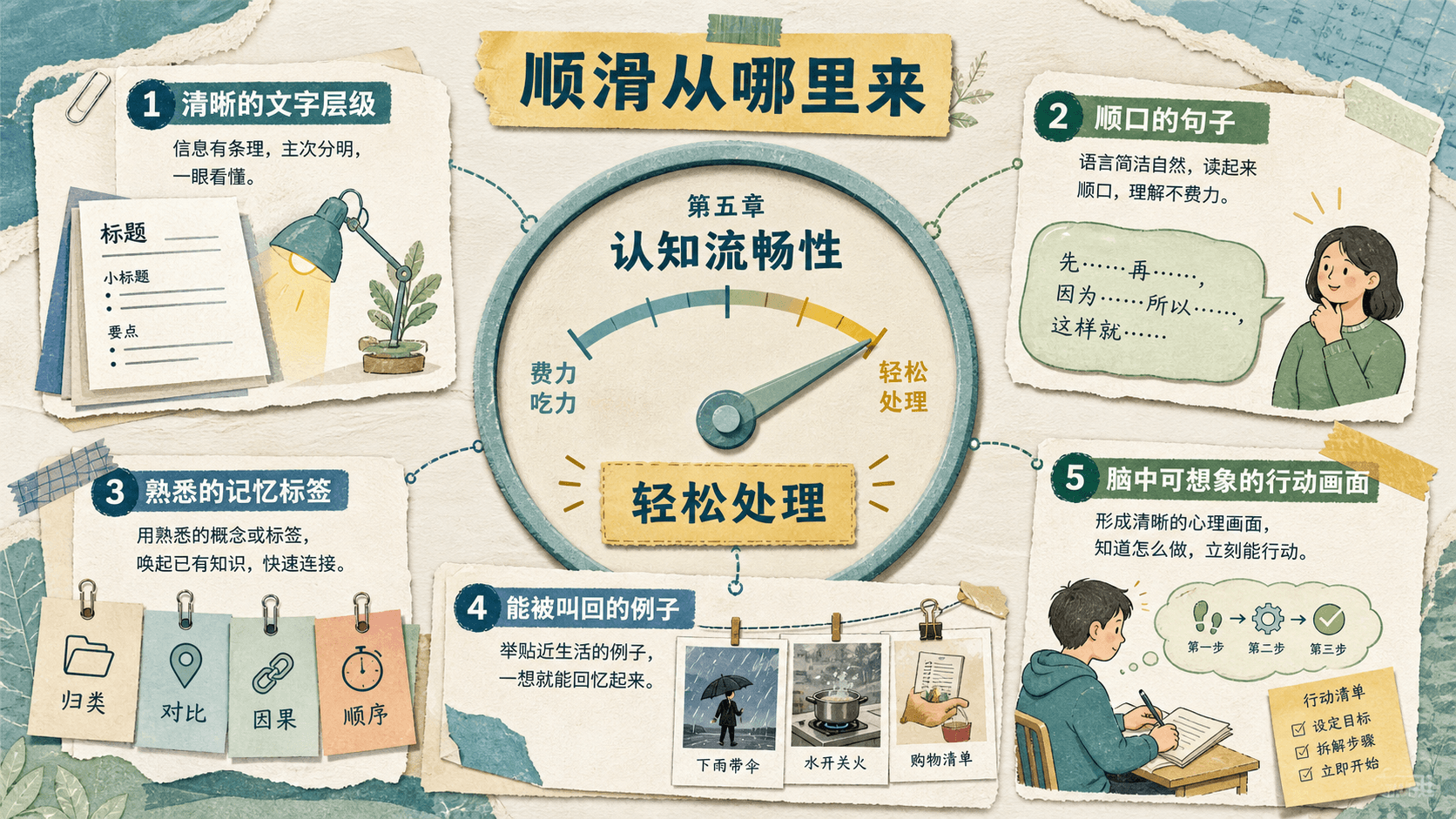 视觉、语言、记忆与想象共同进入认知流畅性仪表盘