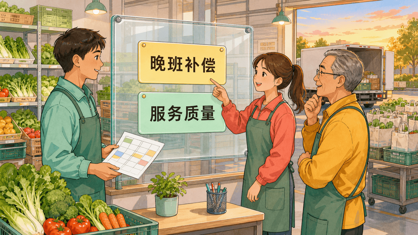 让晚班补偿与绩效判断分开