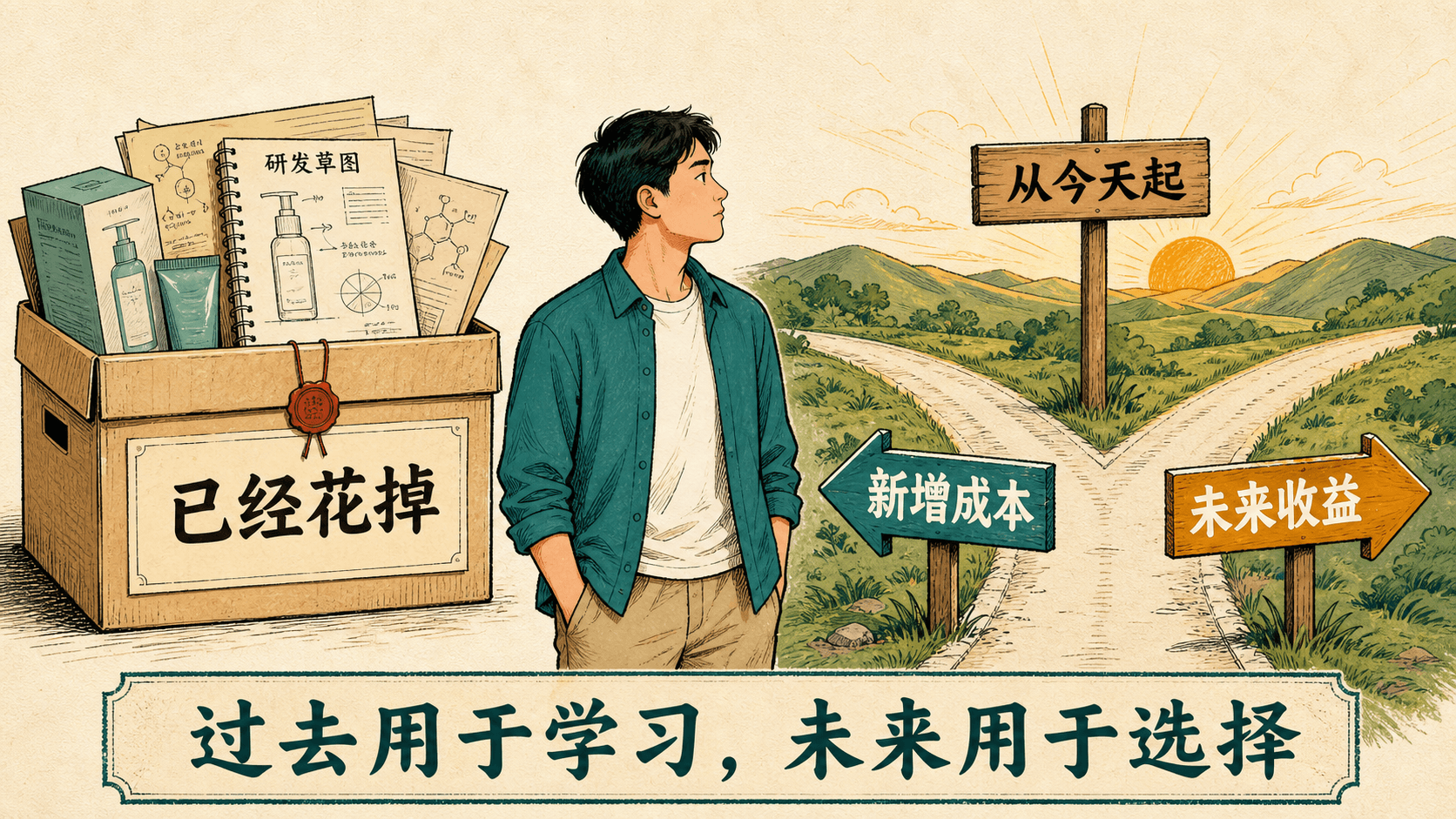 沉没成本与未来选择:把过去归档,把新增成本摆上台面
