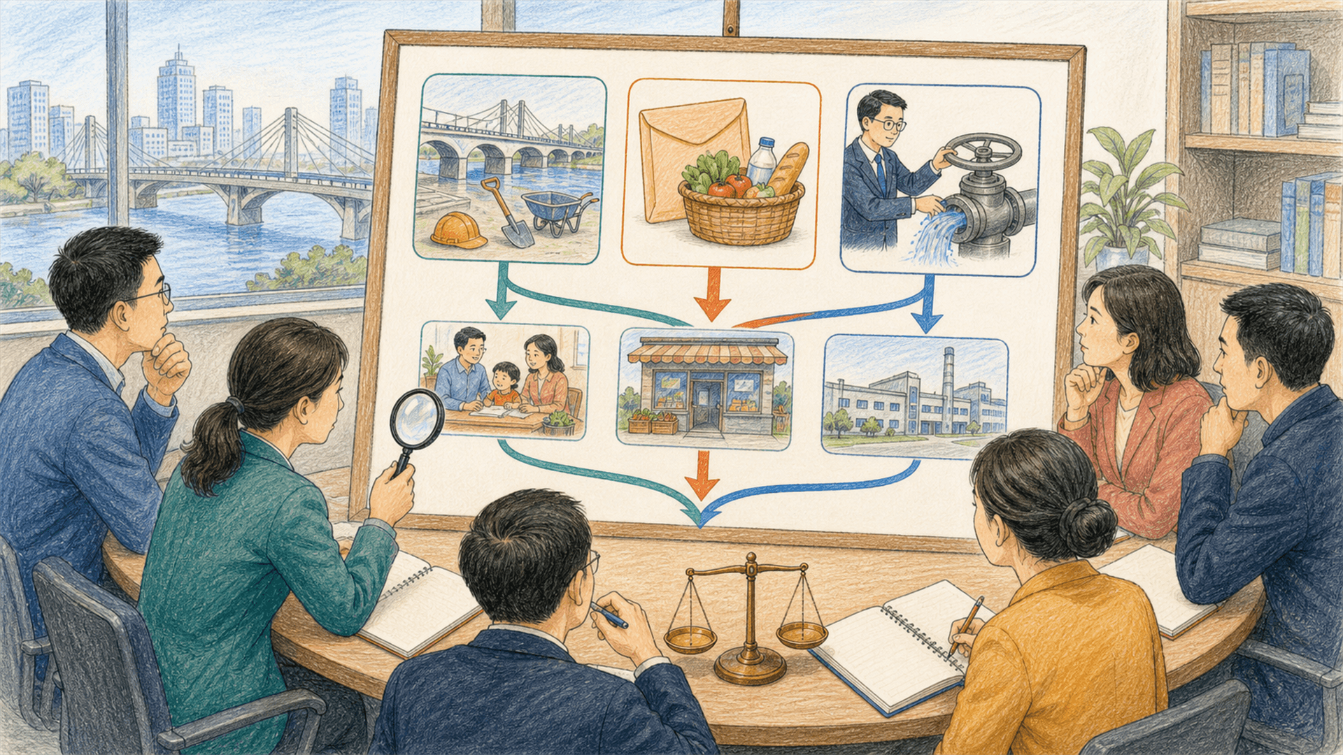 银行融资、公共支出与企业招聘之间需要权衡的经济稳定决策
