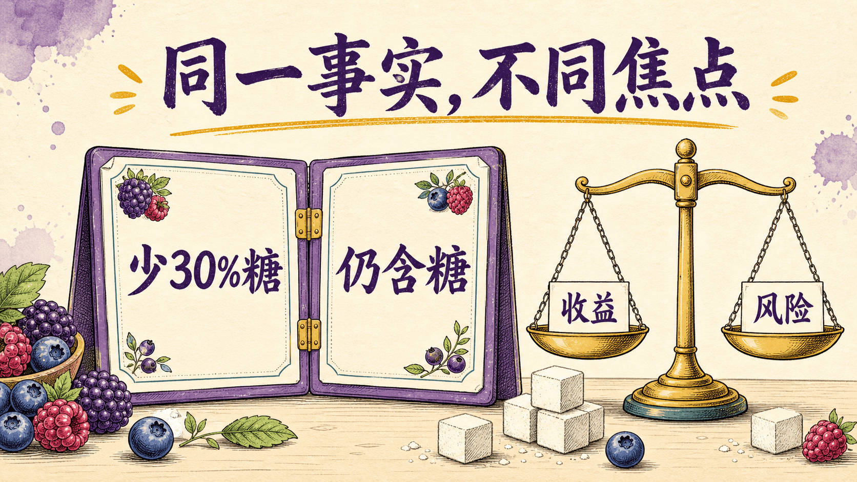 同一事实,不同焦点:框架会移动注意力