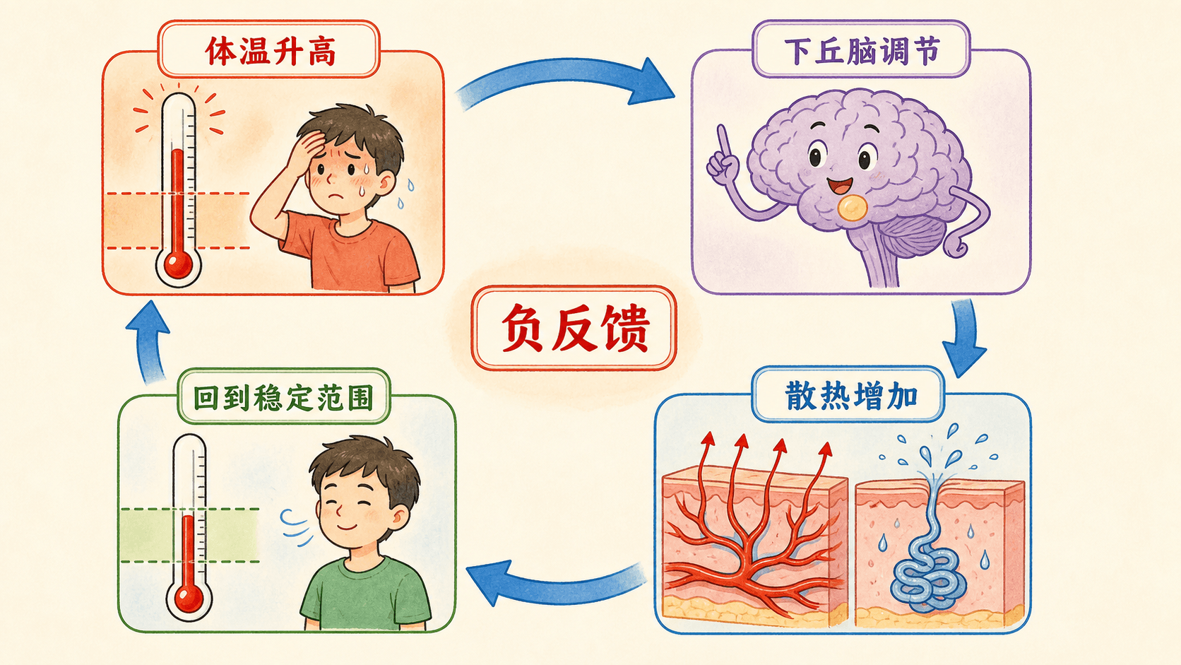 内外环境的物质交换 消化、呼吸、循环和泌尿系统通过内环境与组织细胞进行物质交换的示意图