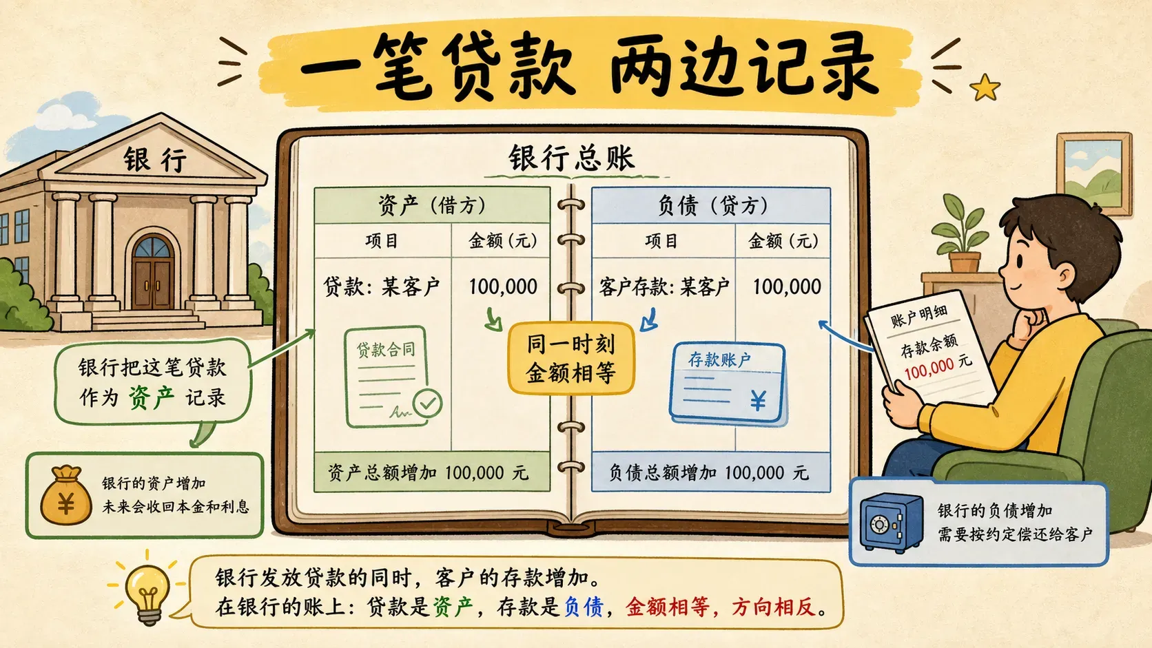 贷款记账
