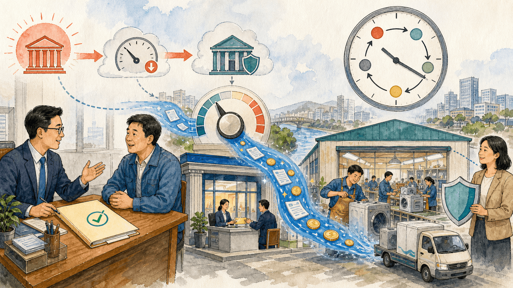 银行信贷经利率环境和贷款审批逐步流向启航家电工坊