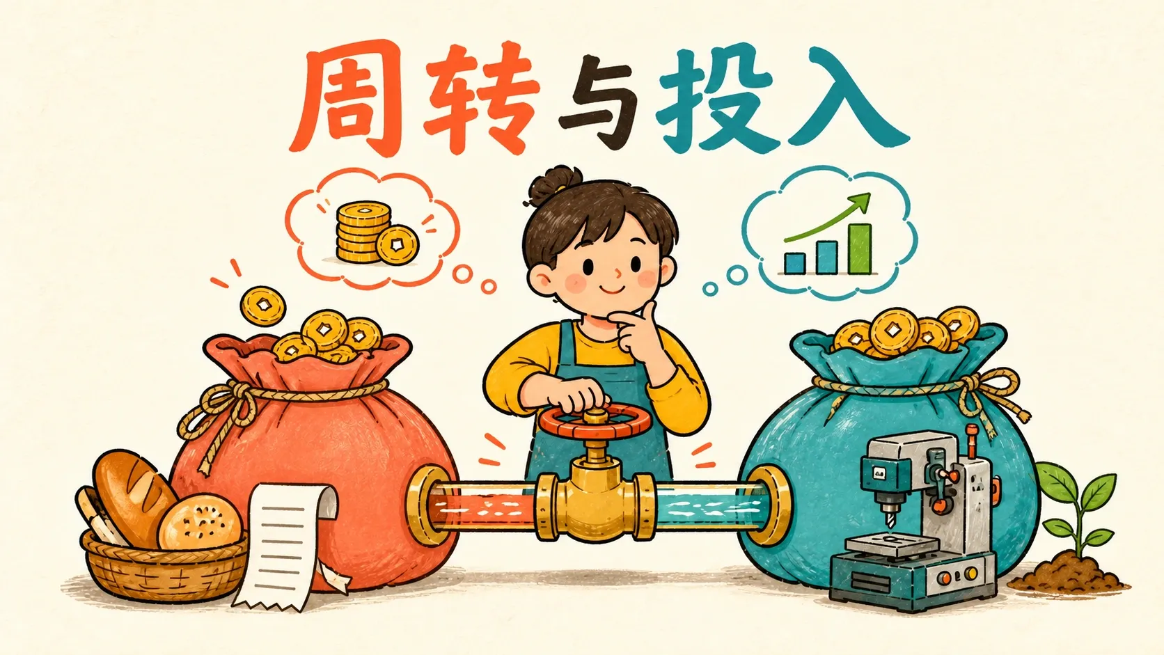 两个口袋