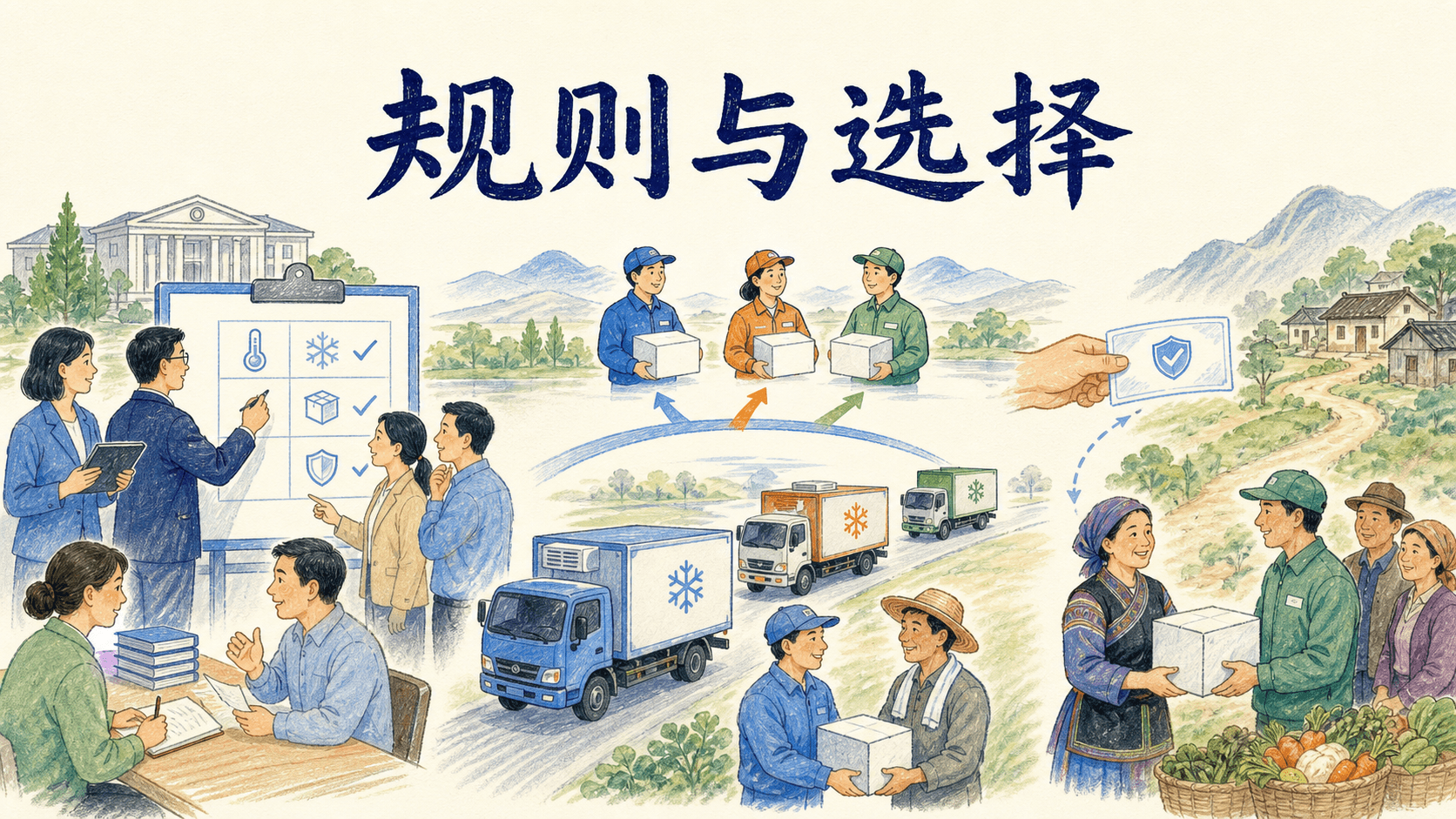 公开规则、服务选择与偏远地区补偿的制度组合