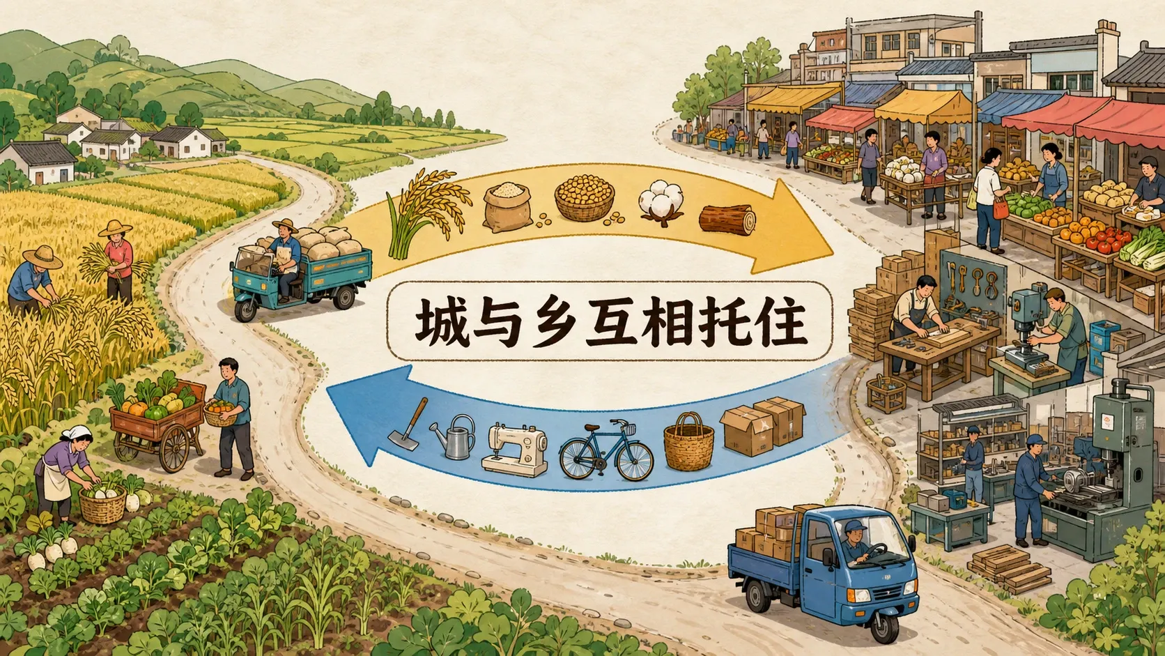 城乡增益