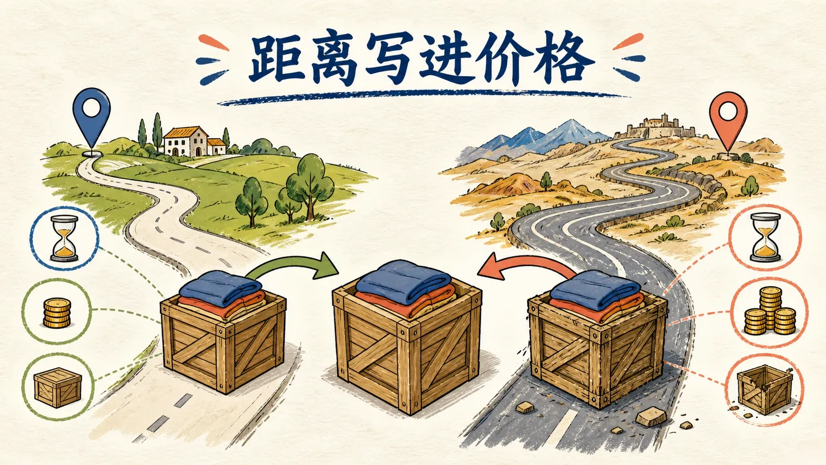 距离成本