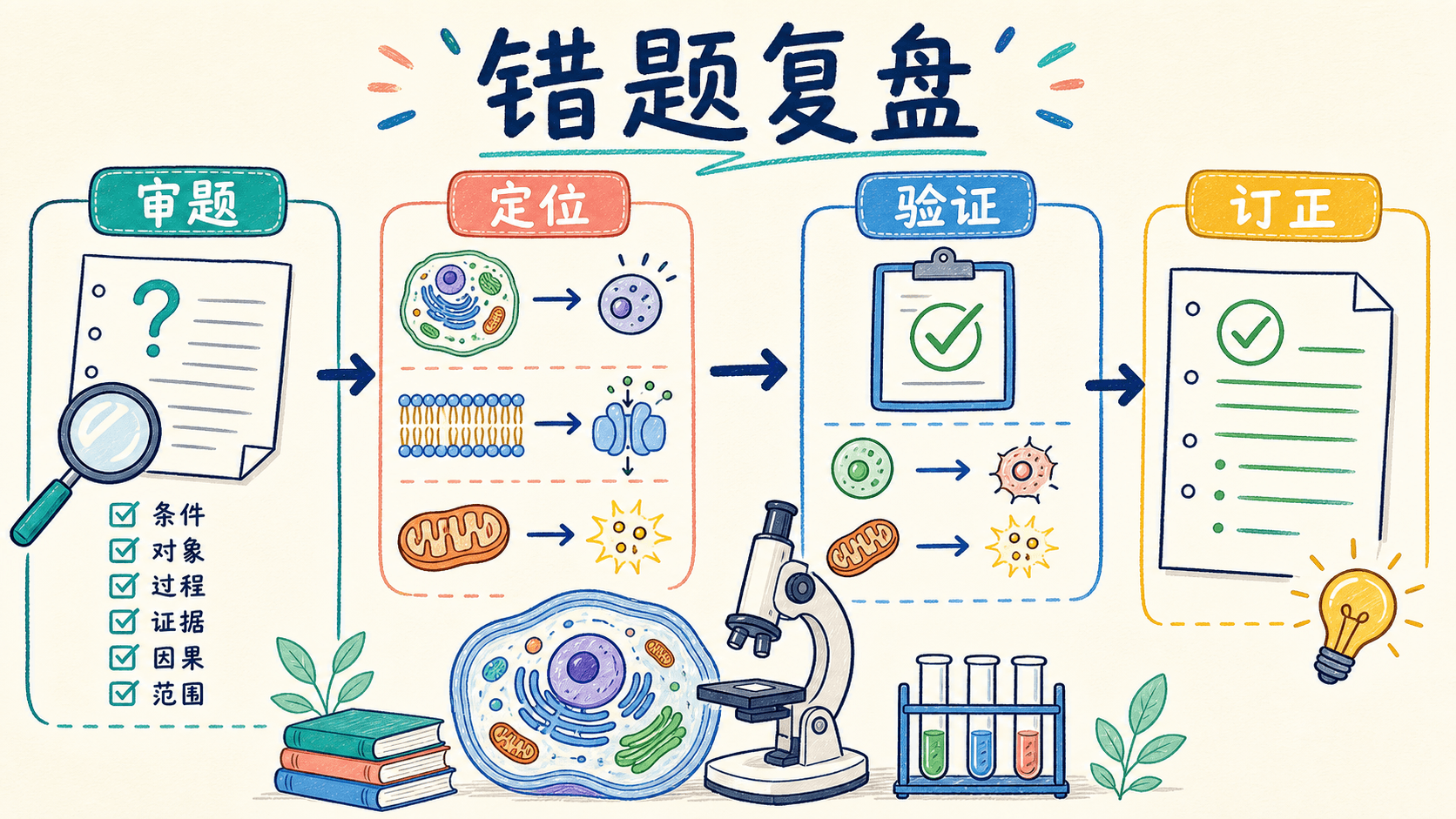 细胞错题复盘与知识迁移 细胞错题复盘与知识迁移