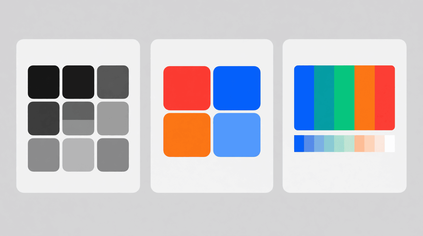 单色、双色、多色搭配策略