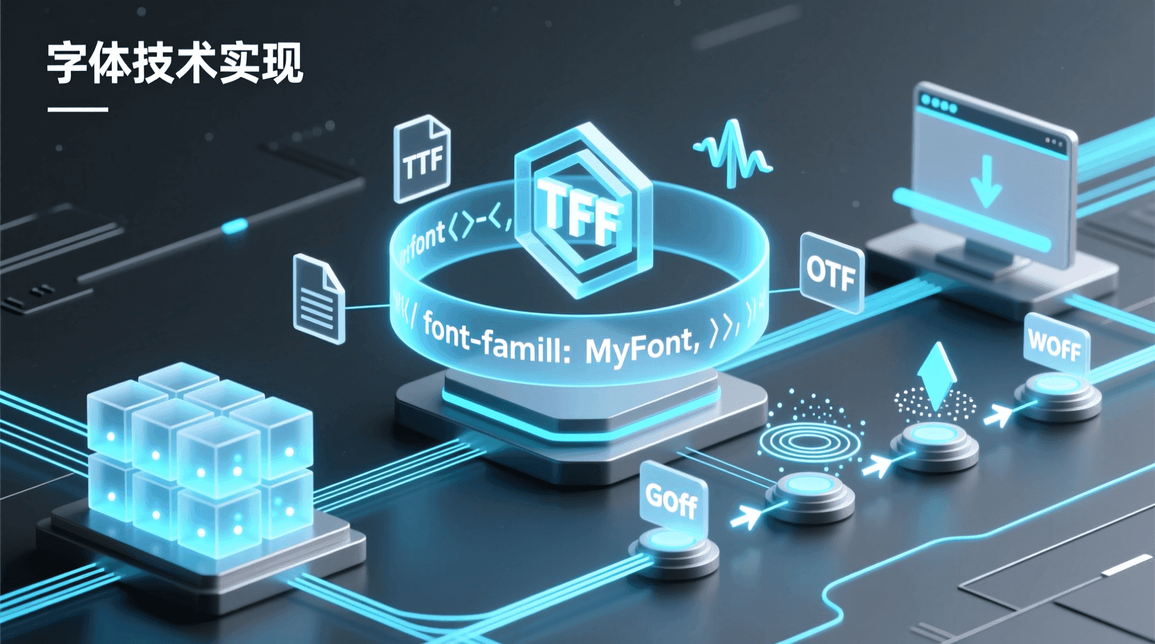 字体的技术实现