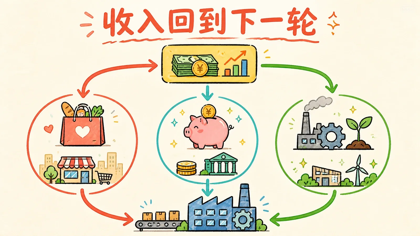 产出回流
