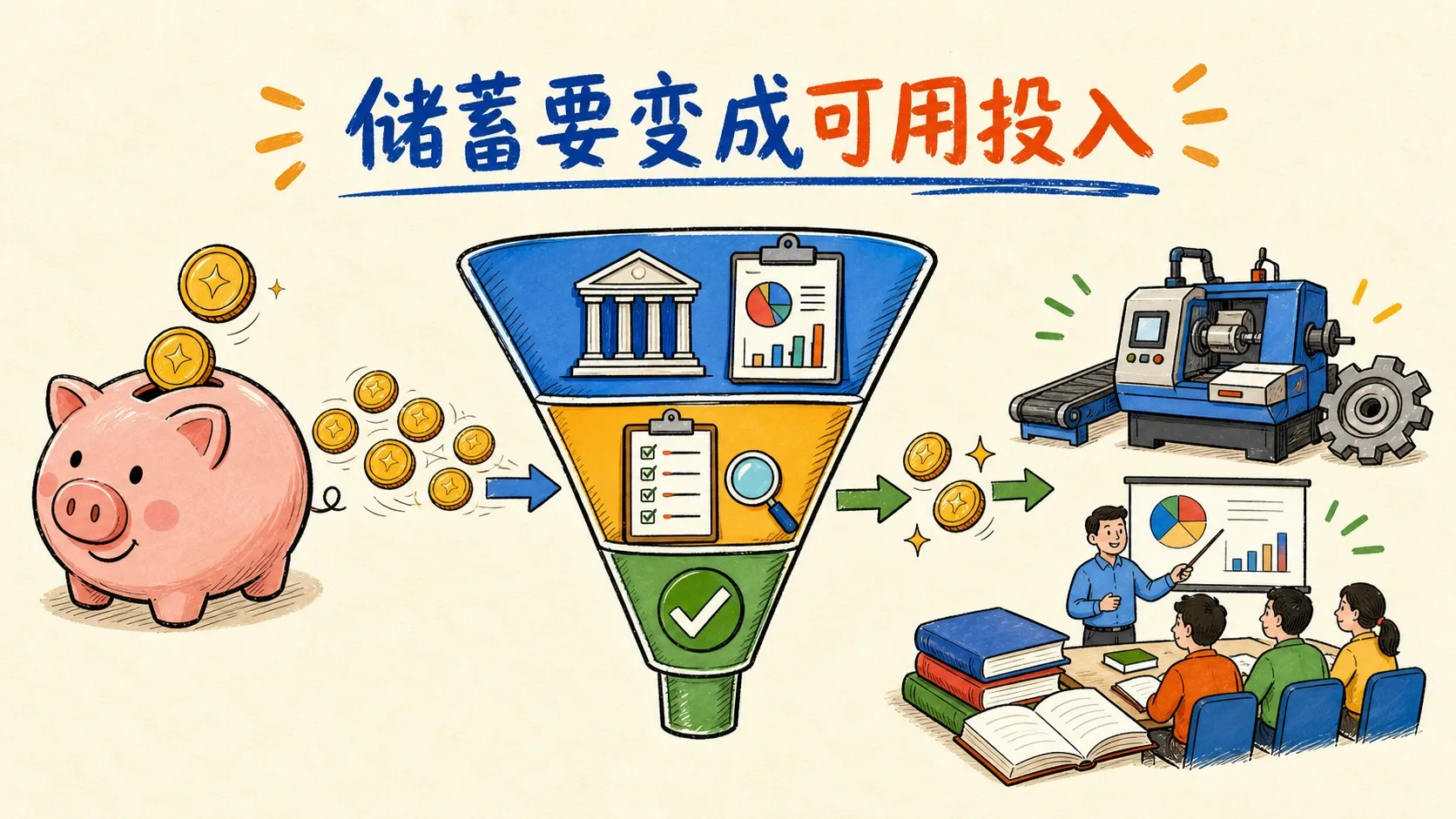 储蓄转化