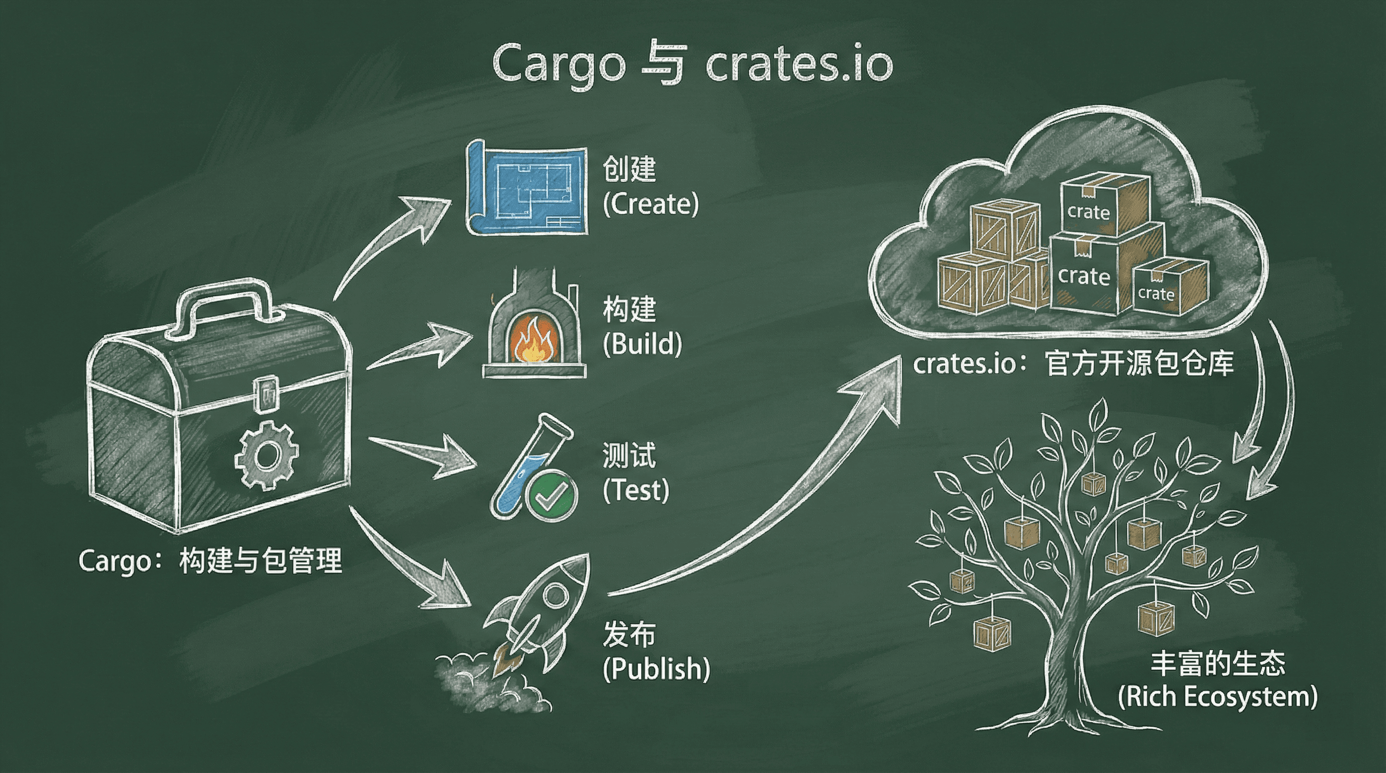 Cargo 与 crates.io