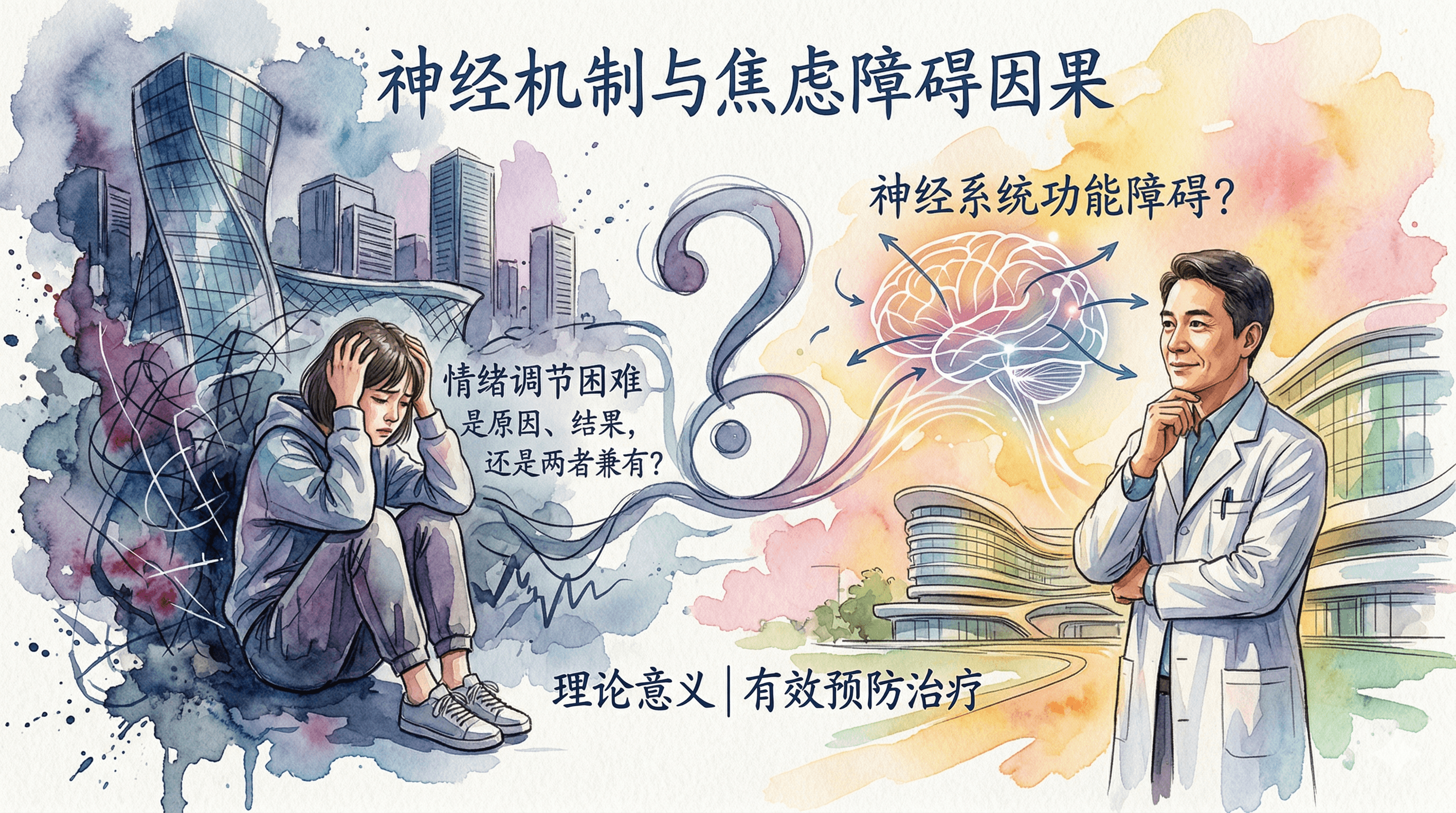 神经机制与焦虑障碍的因果关系