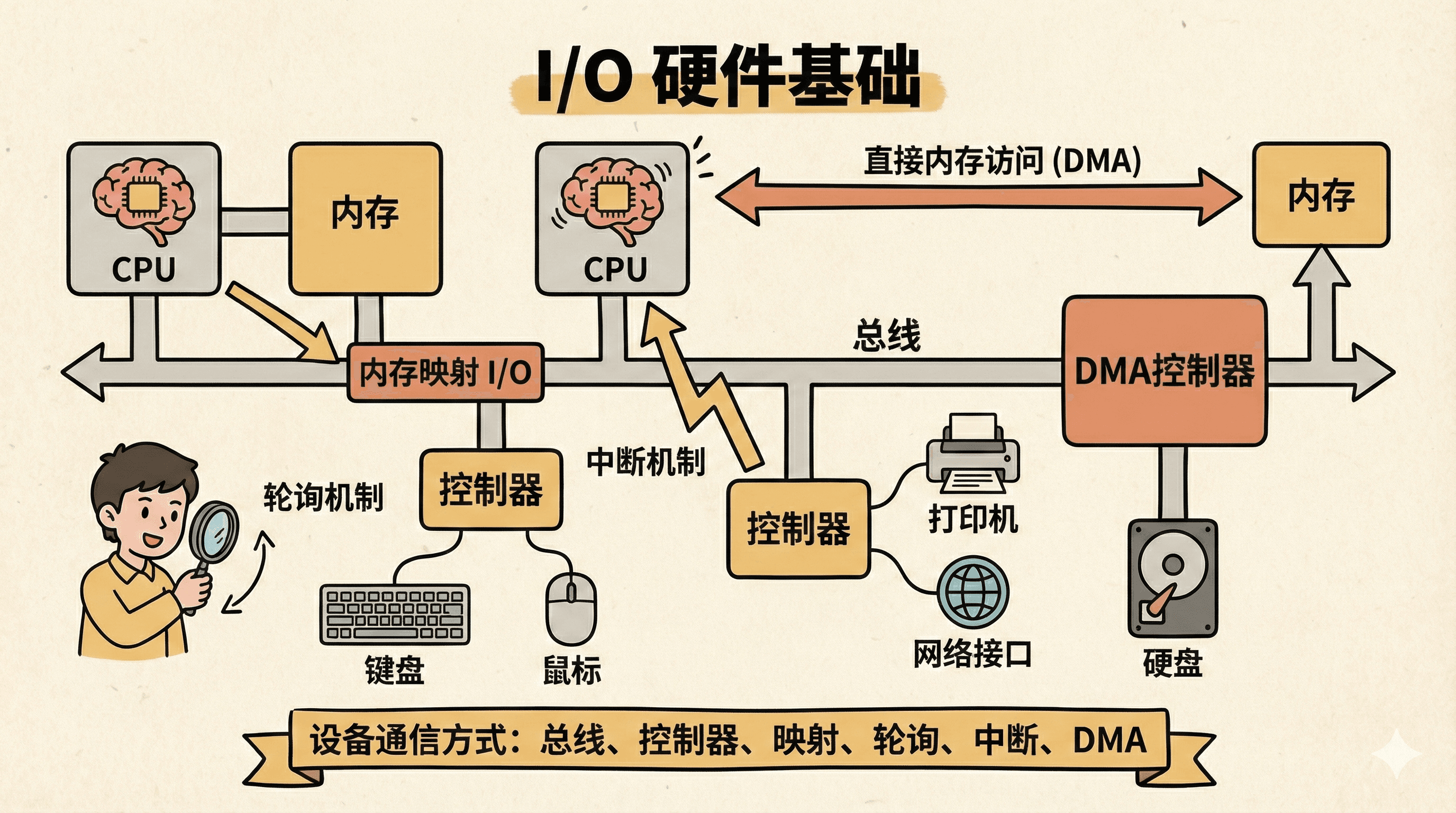I/O 硬件基础