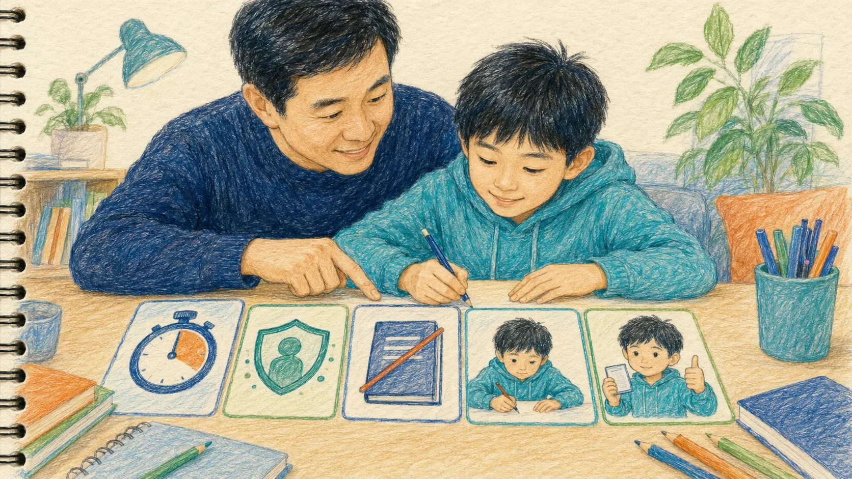 家长与学生共同制定AI作业规则