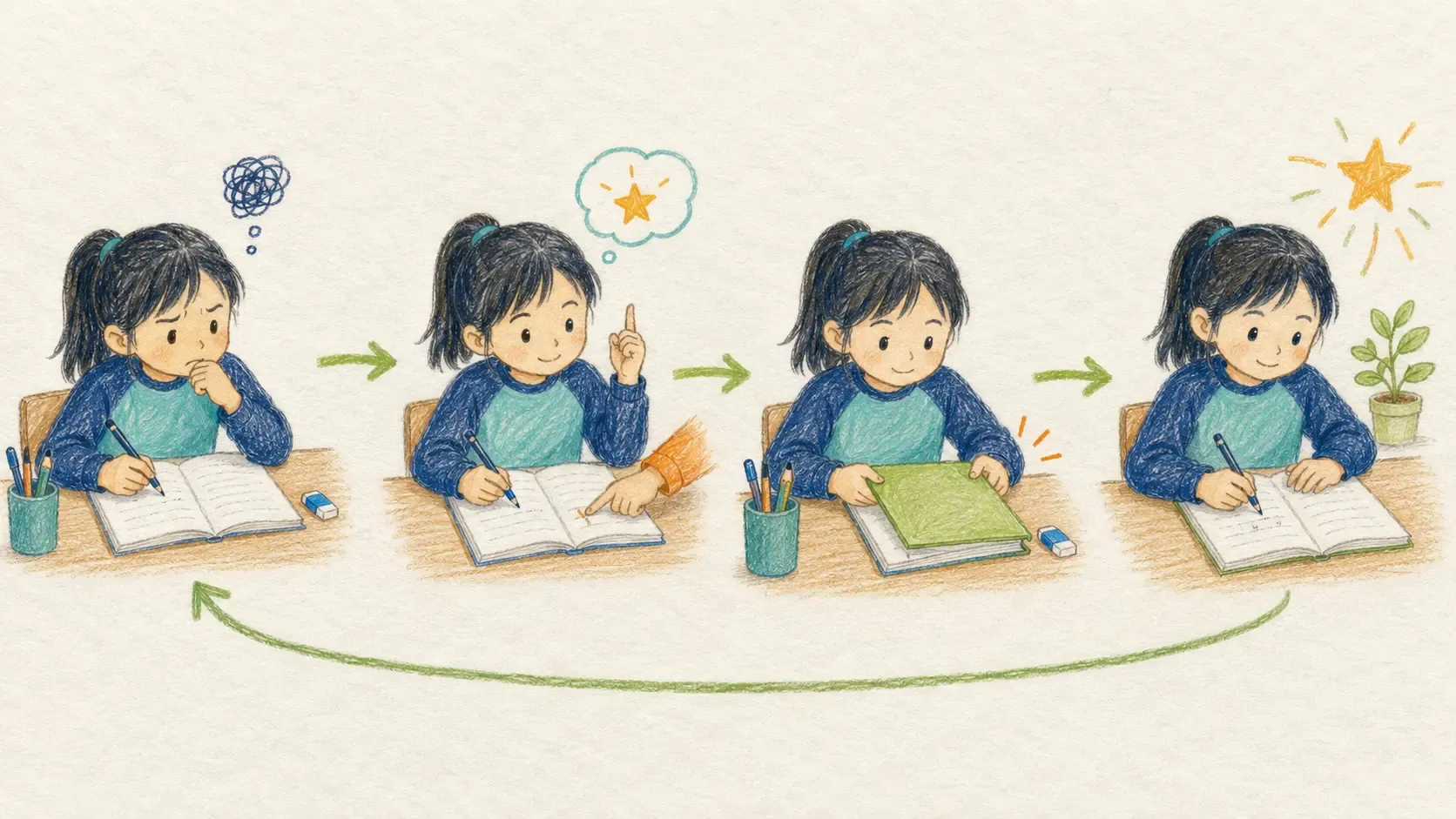 AI辅助作业的四步学习闭环