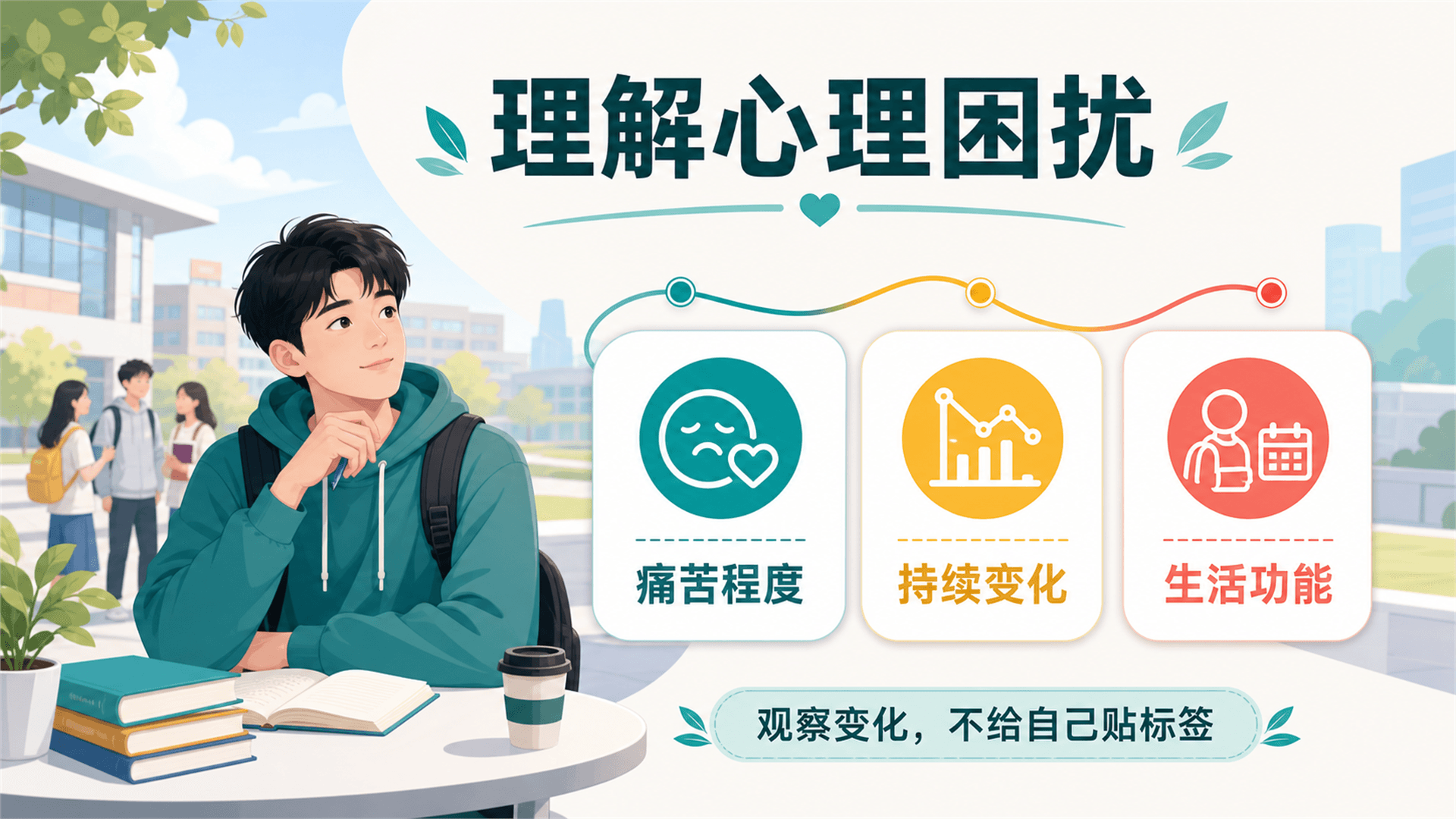 从痛苦体验、持续变化到生活功能,综合理解是否值得进一步求助