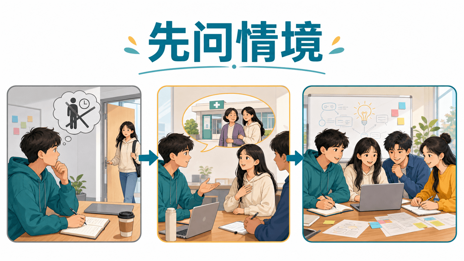 陈诺从贴标签转向询问情境的归因练习
