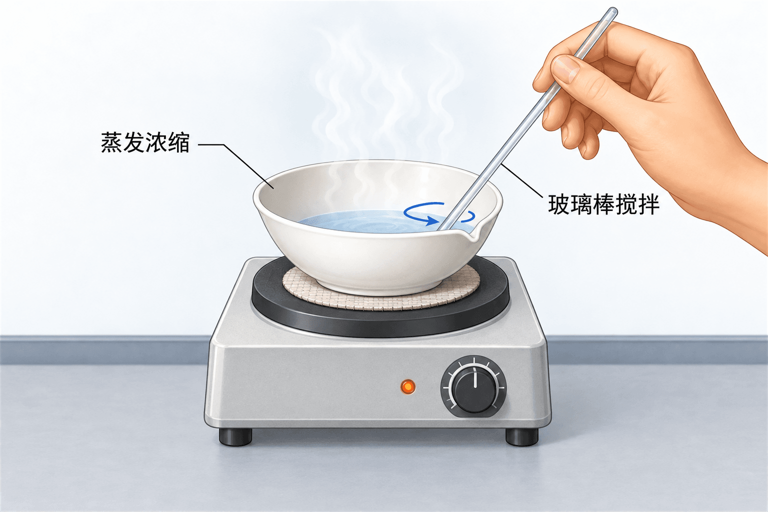 蒸发浓缩时的规范操作