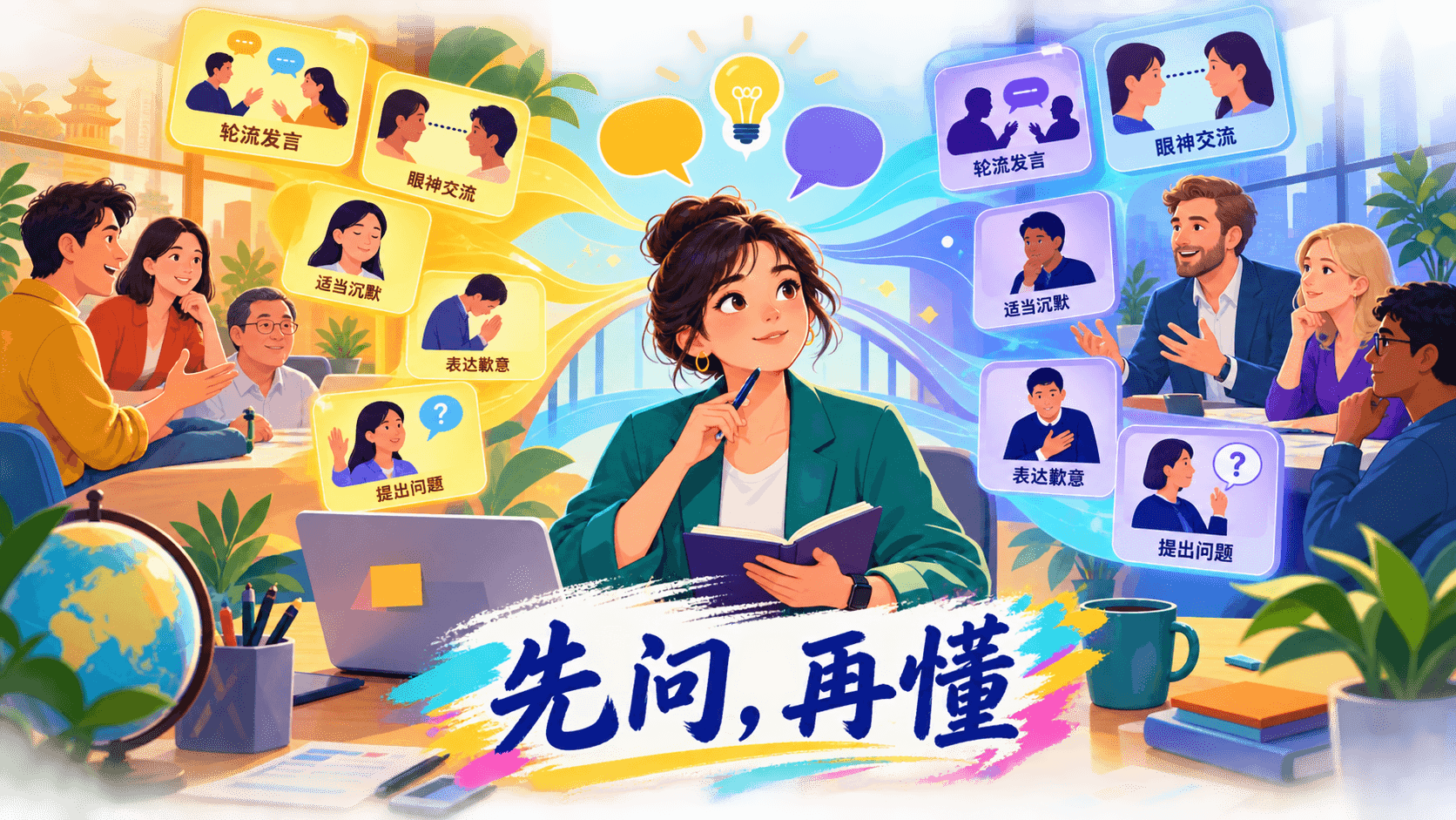 跨文化沟通中理解差异的四个步骤