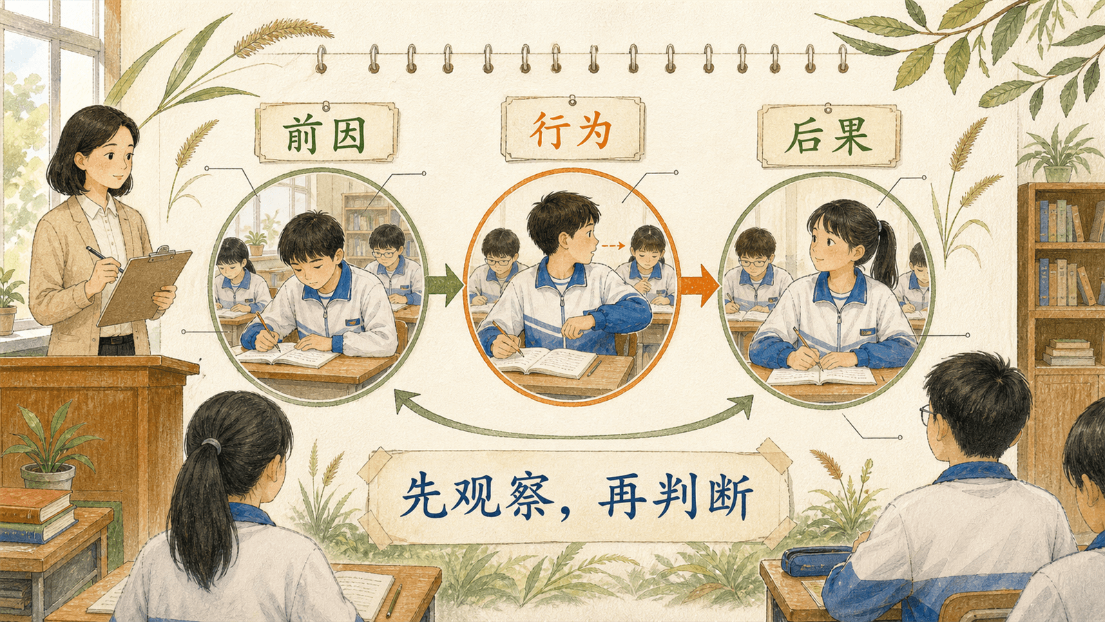 先观察,再判断