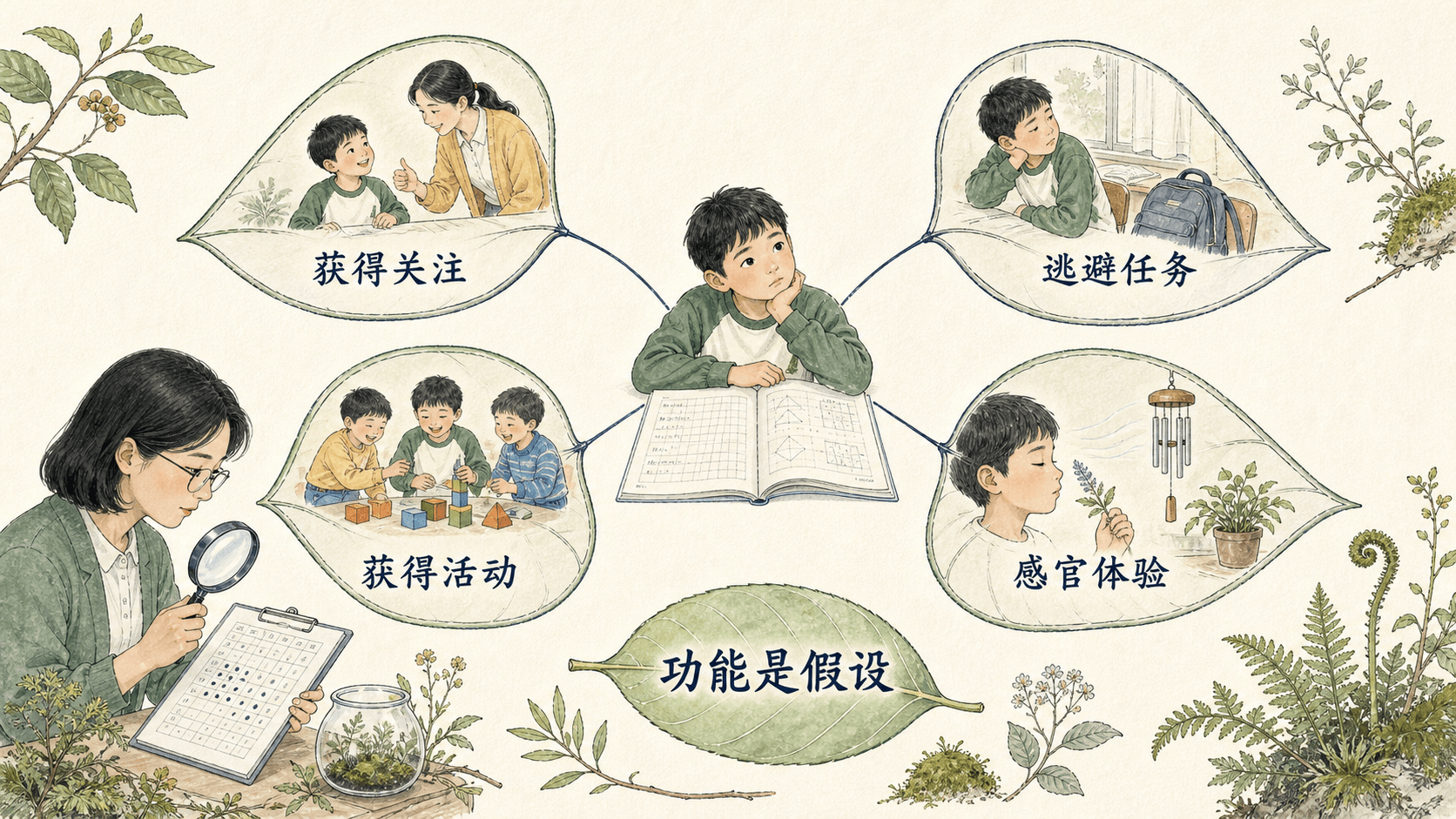 用 ABC 记录表寻找课堂行为的可能功能