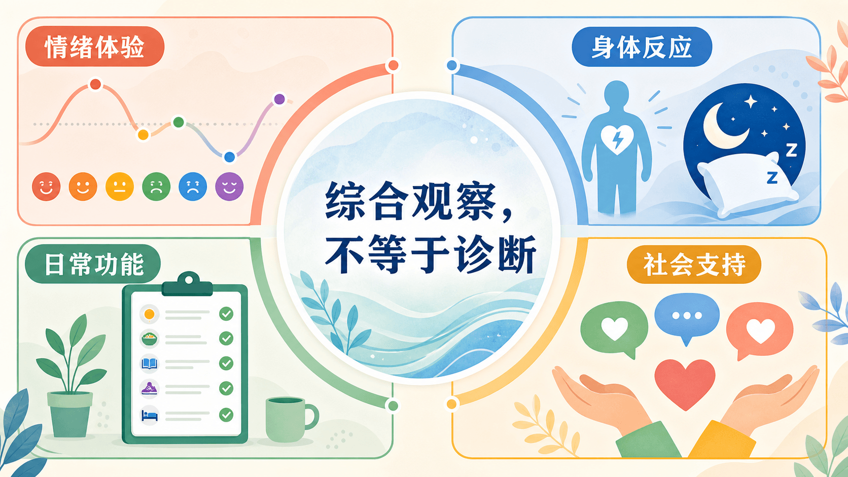 心理健康状态连续谱:以具体观察替代诊断标签