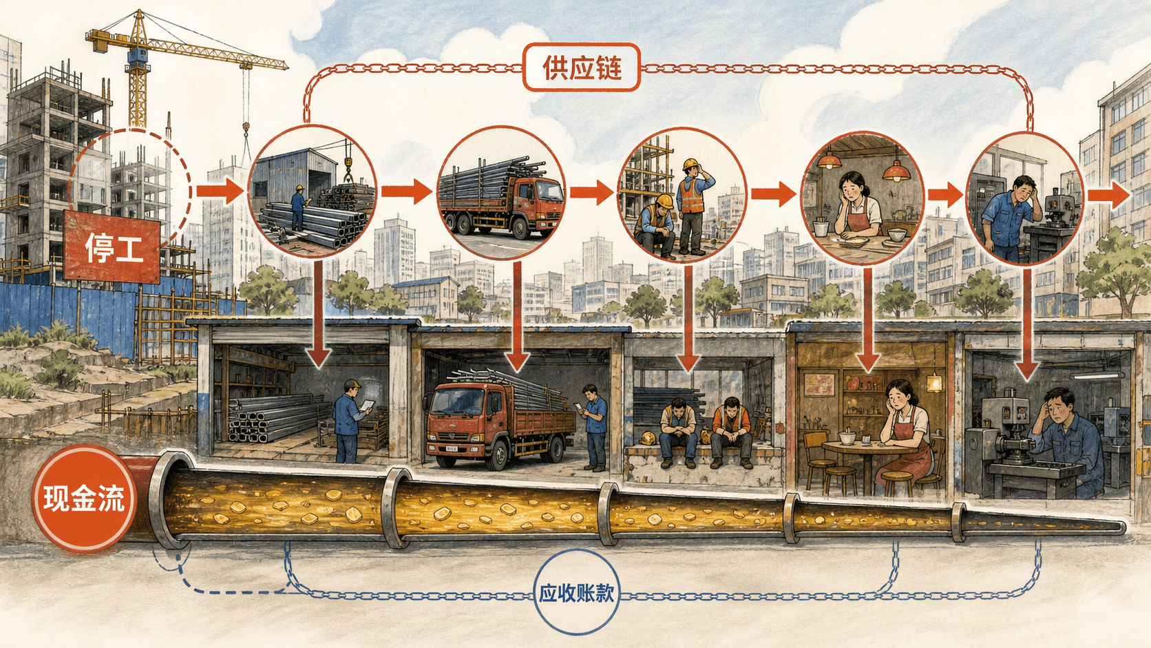 危机分析场景图