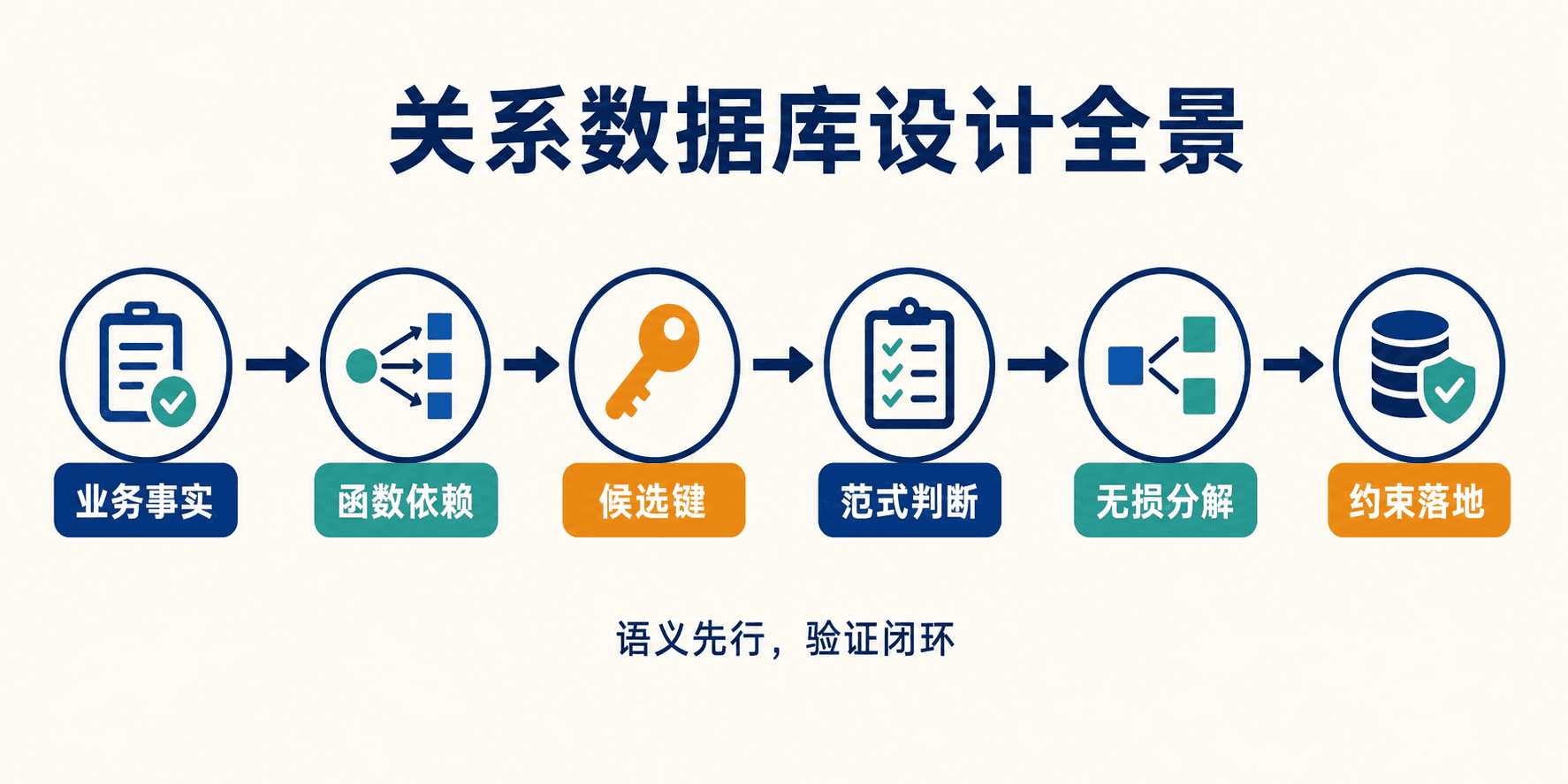 关系数据库设计从业务事实走向可执行模式的全景图