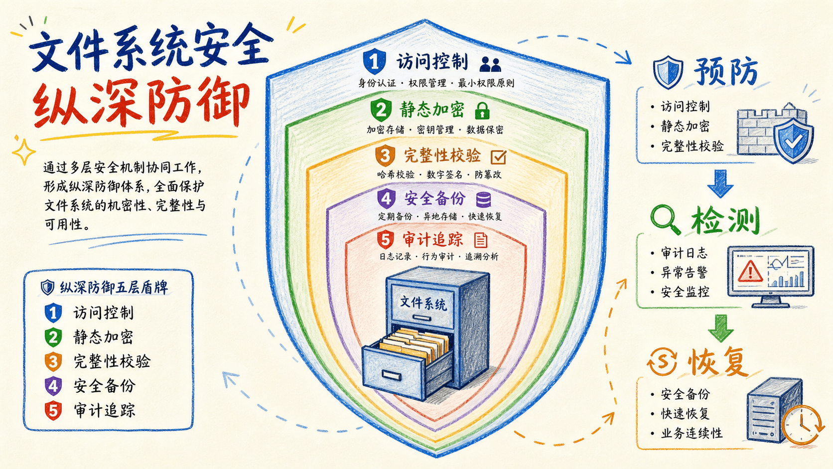 文件系统安全纵深防御