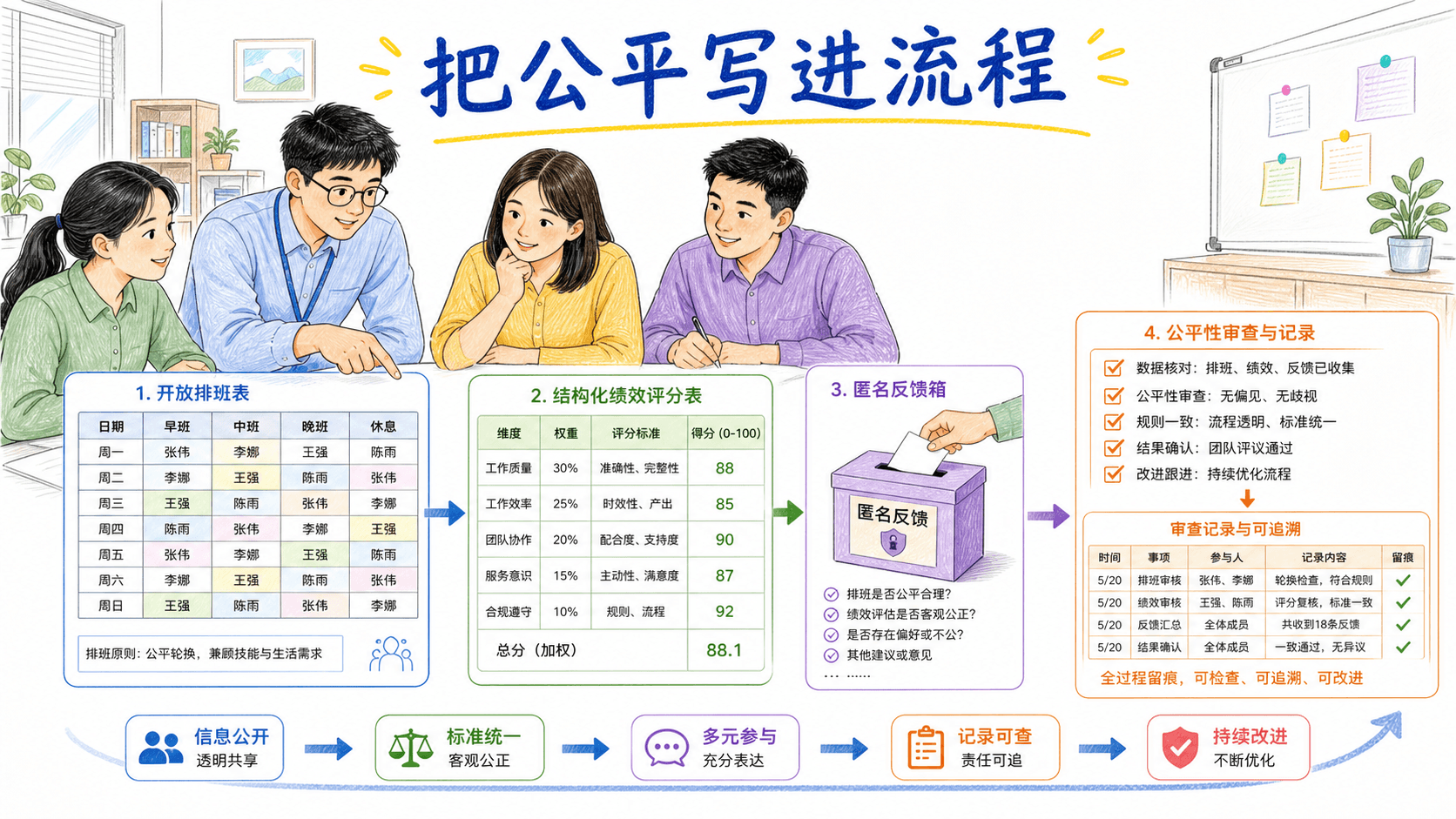把公平放回可解释的过程