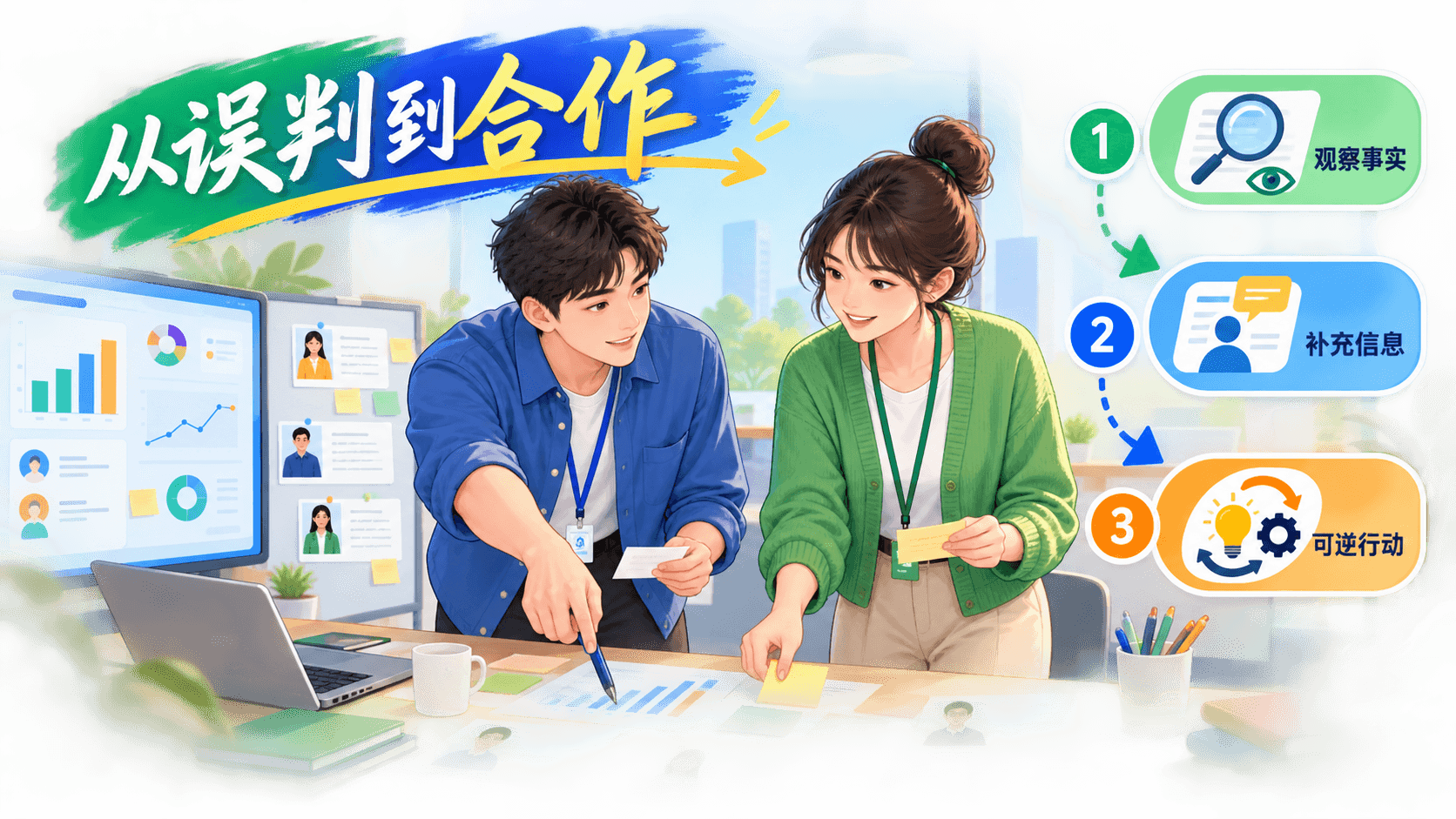 从误判走向合作:观察、补证据与可逆行动