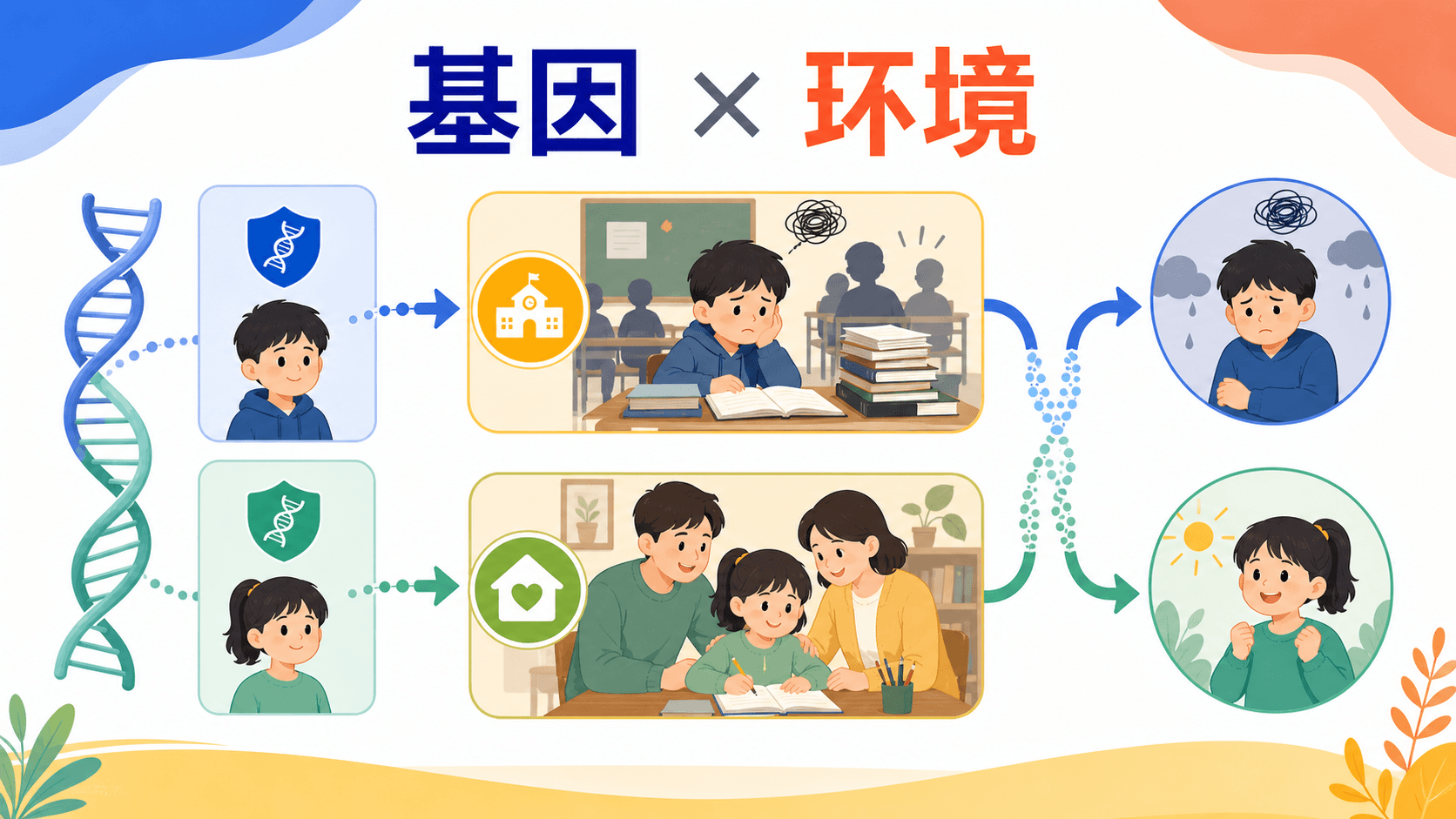 基因与环境在发展中相互作用