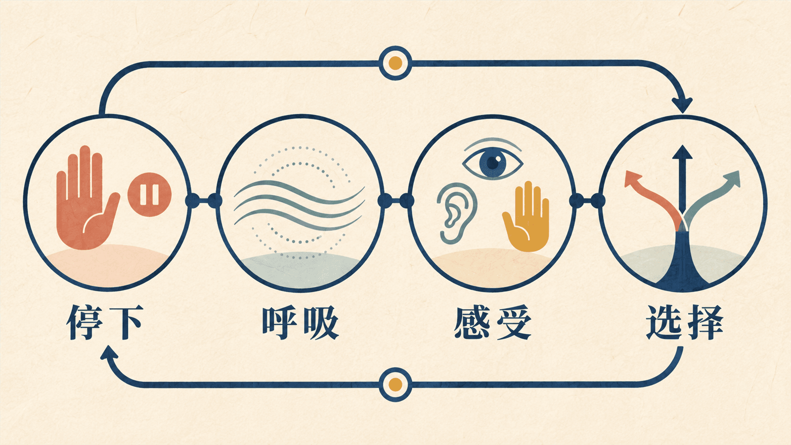 从自动驾驶切回当下:停下、呼吸、感受、选择