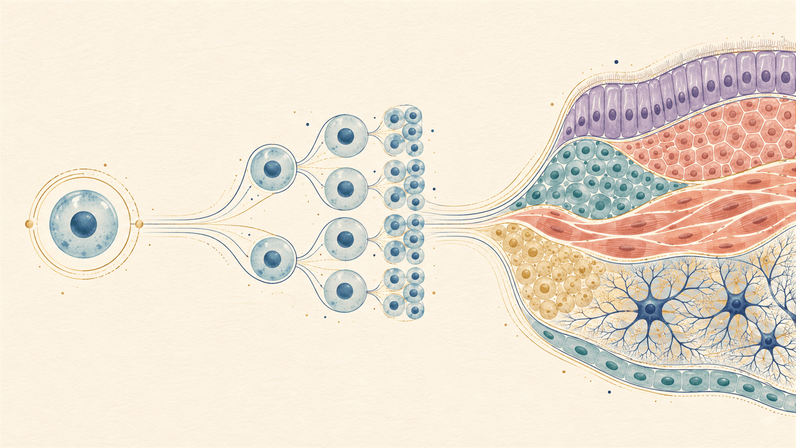 从细胞分裂到组织分化:生命并非单点成长,而是在信号、位置与协作中形成分工